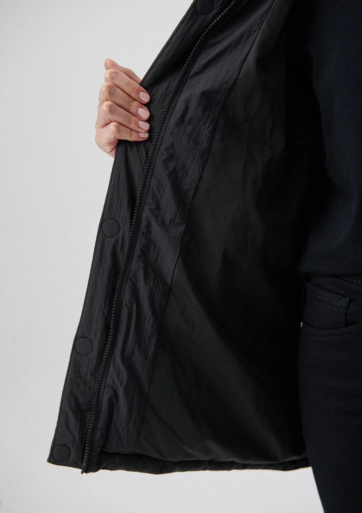 Quilted Black Jacket