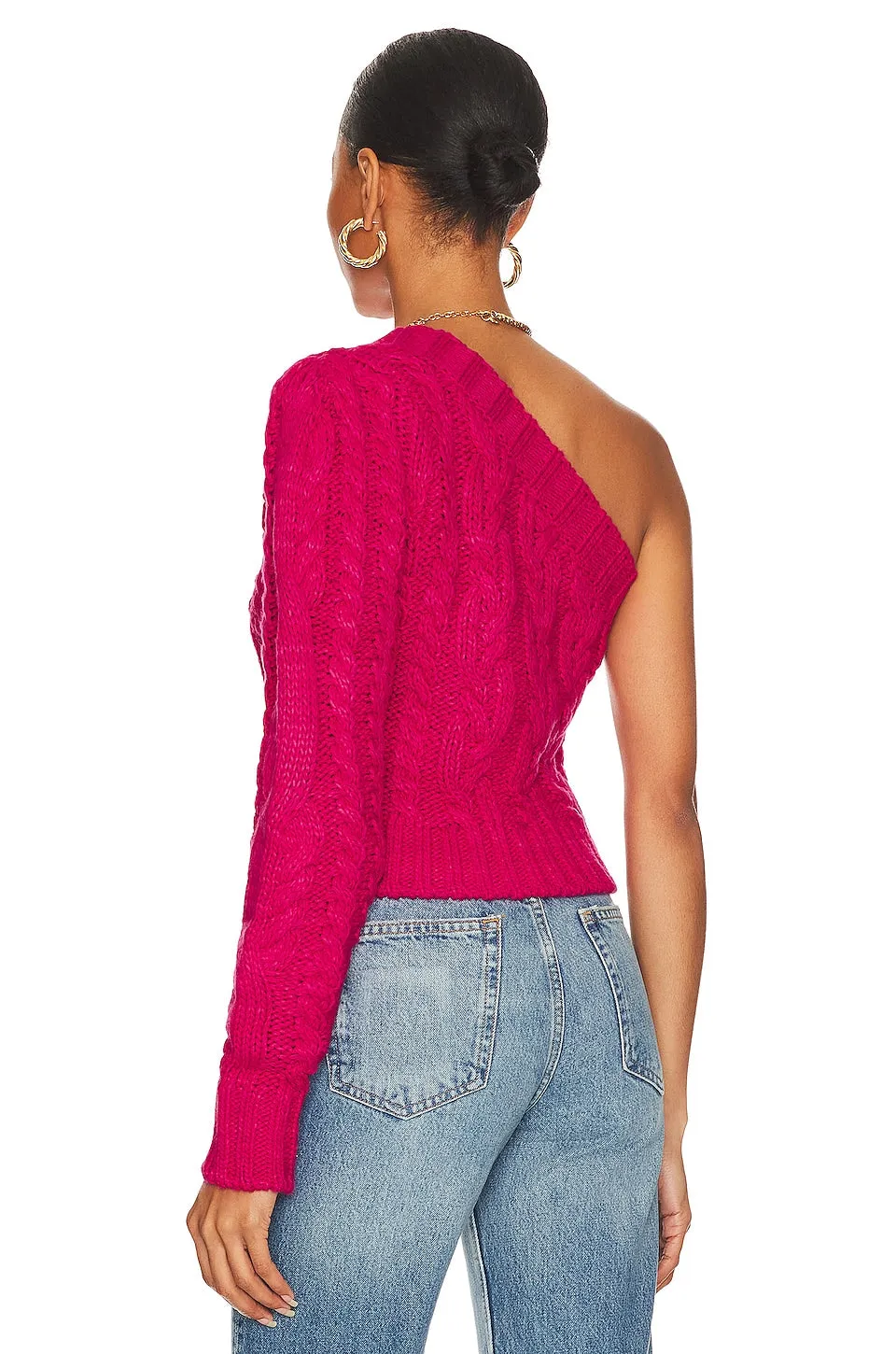QUINN ONE SHOULDER SWEATER