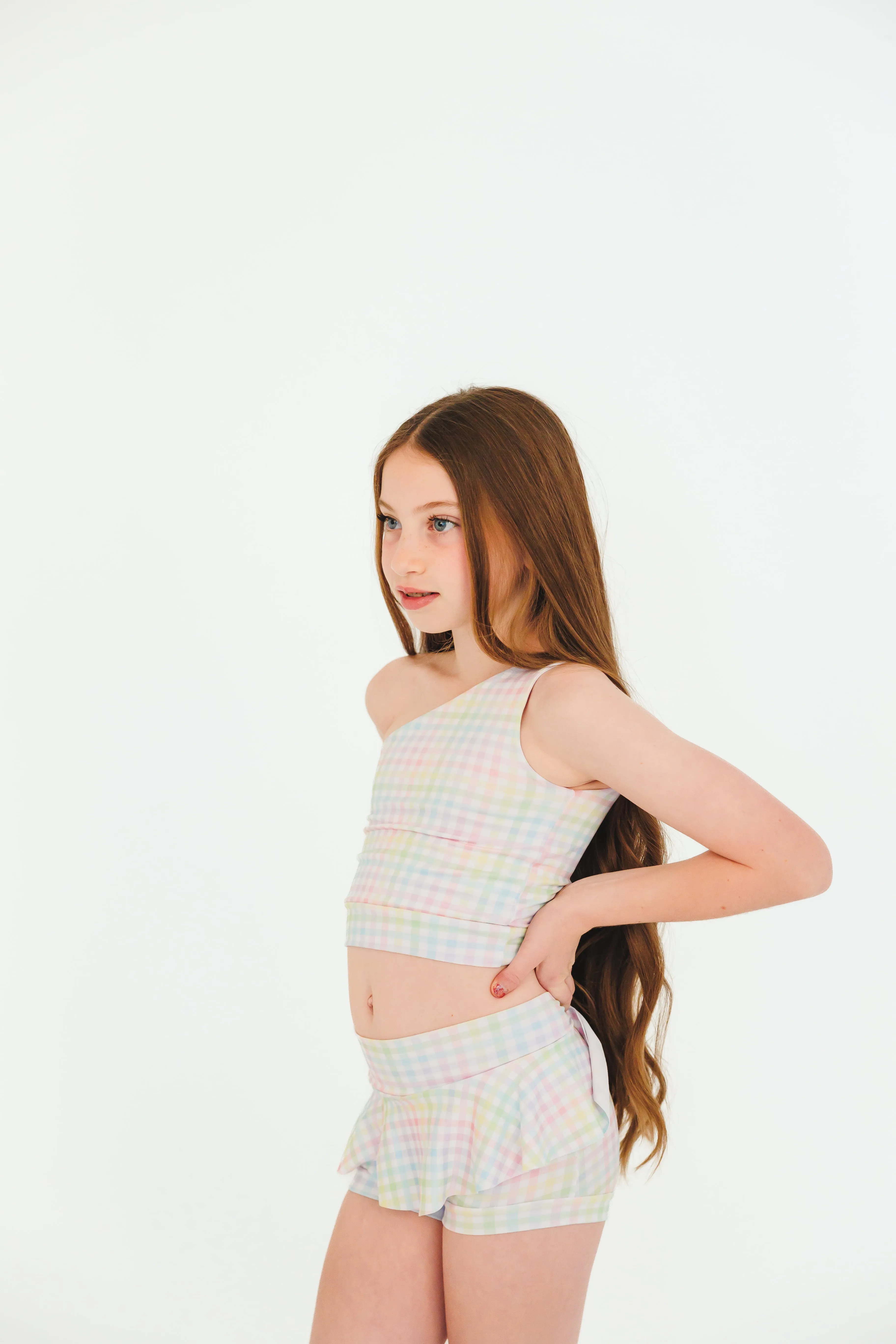 Rainbow Plaid Dance Set