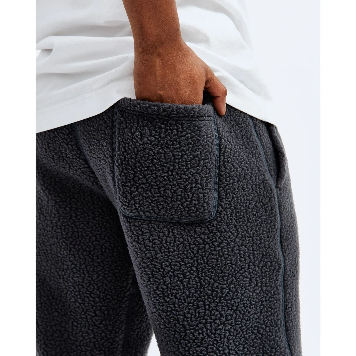 Reigning Champ Men Knit Polartec Sherpa Jogger Midnight RC-5380-MID
