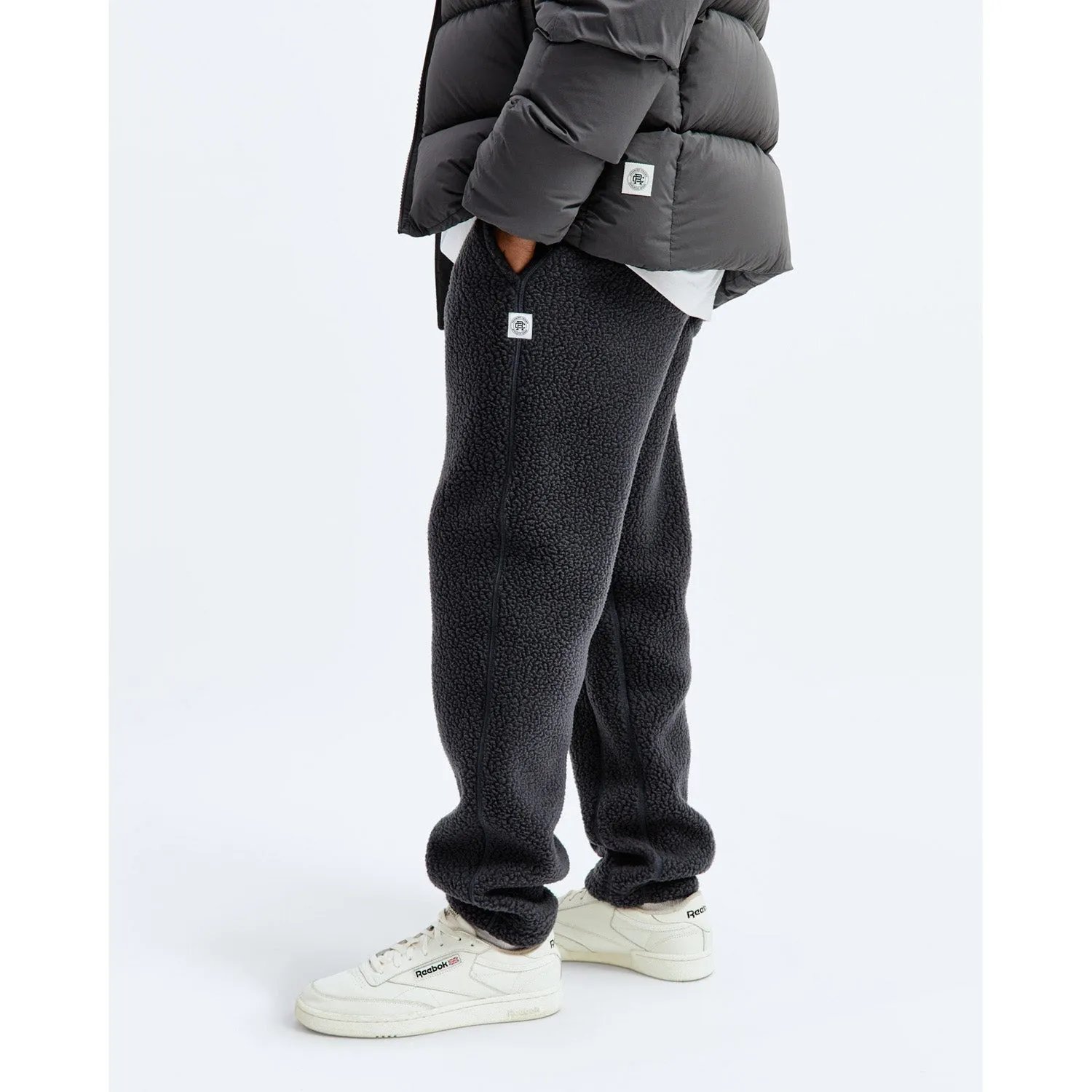 Reigning Champ Men Knit Polartec Sherpa Jogger Midnight RC-5380-MID