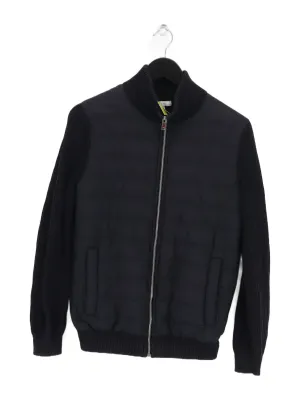 Reiss Women's Jacket S Blue Polyester with Cotton, Nylon, Wool
