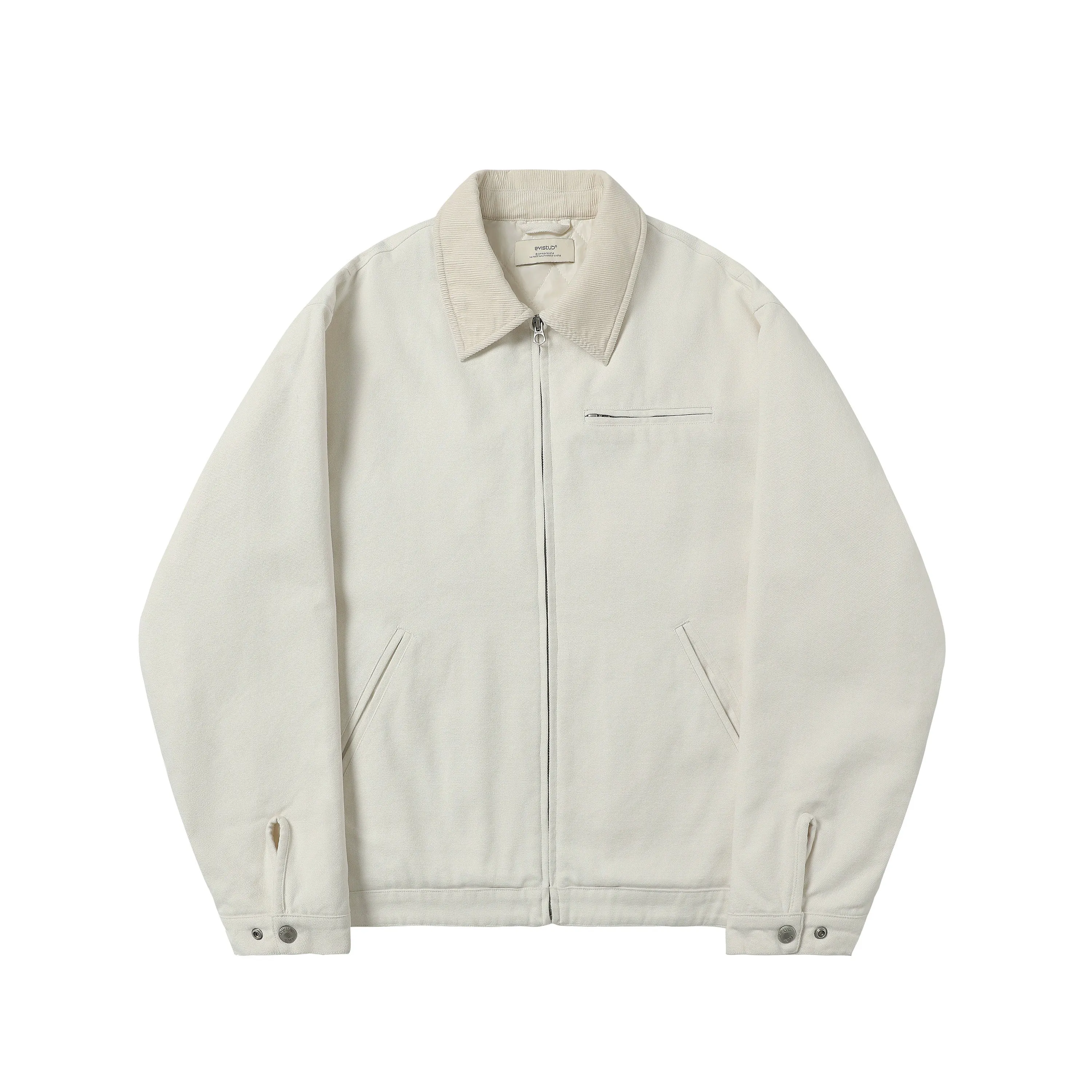 Retro Quilted Work Jacket