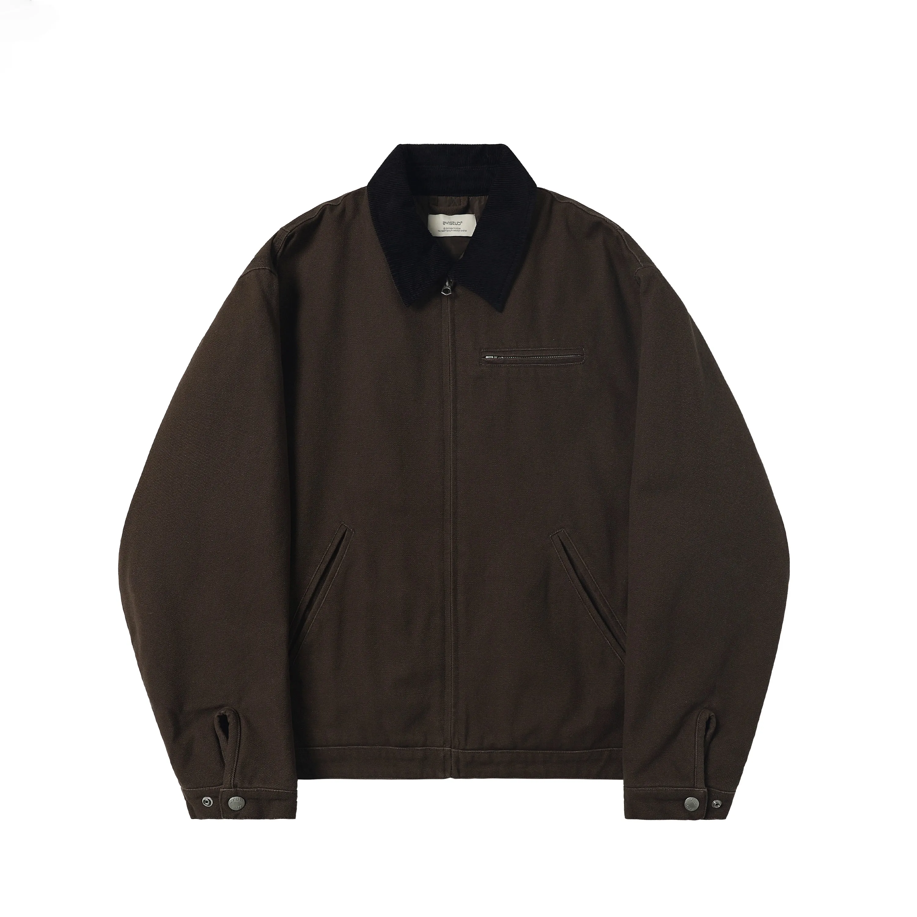 Retro Quilted Work Jacket