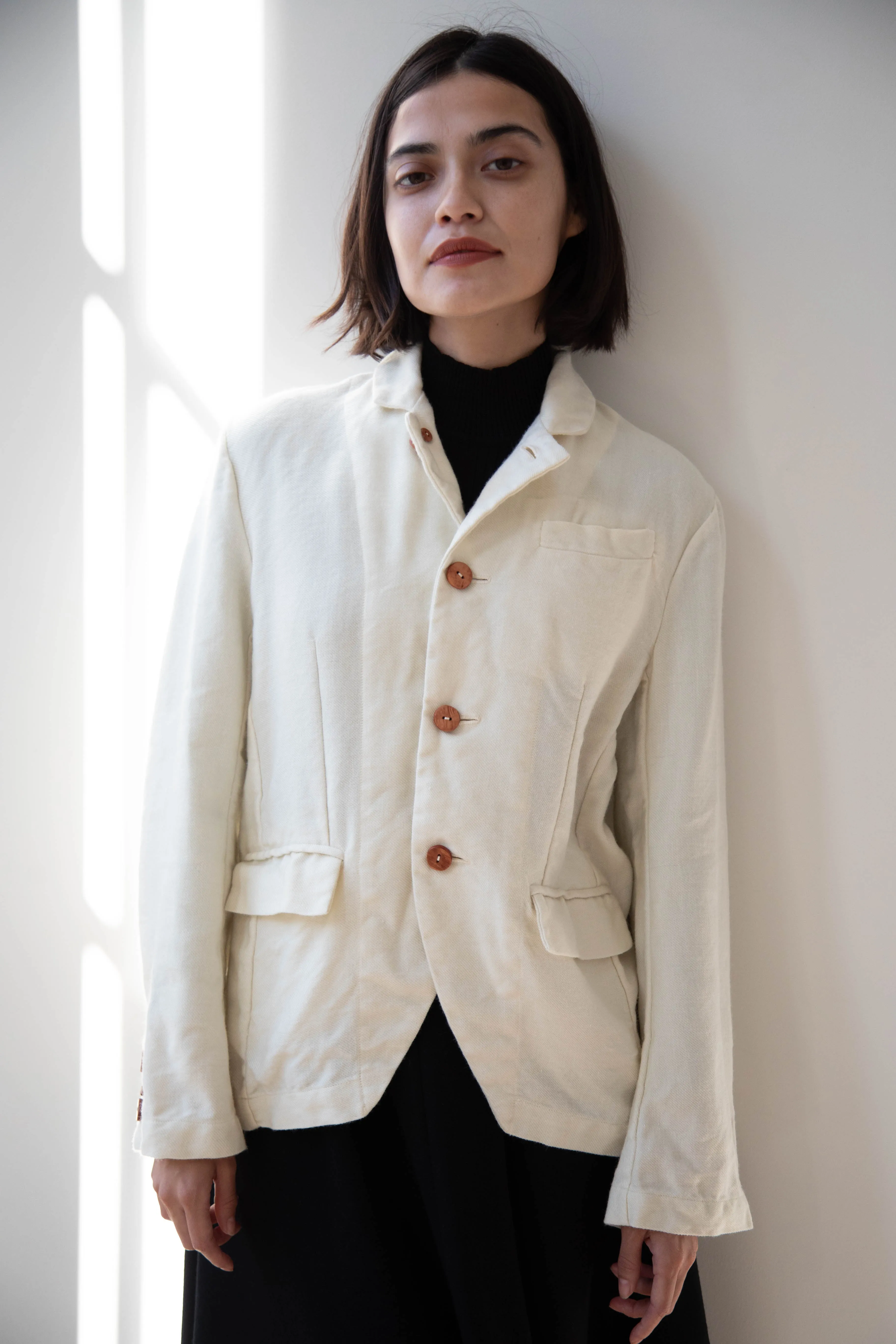 Risa Nakamura | Jacket "E" in Washed Wool