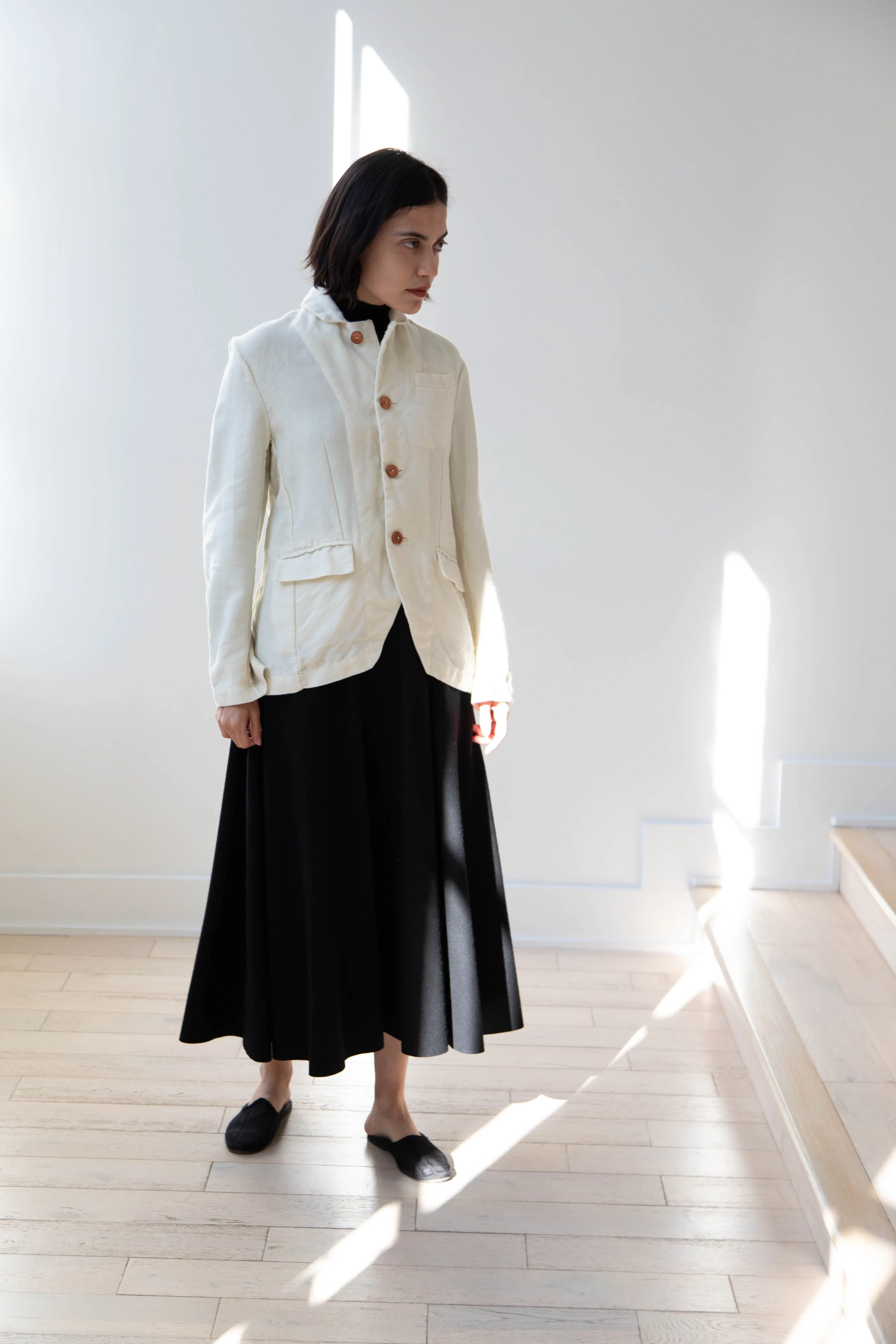 Risa Nakamura | Jacket "E" in Washed Wool