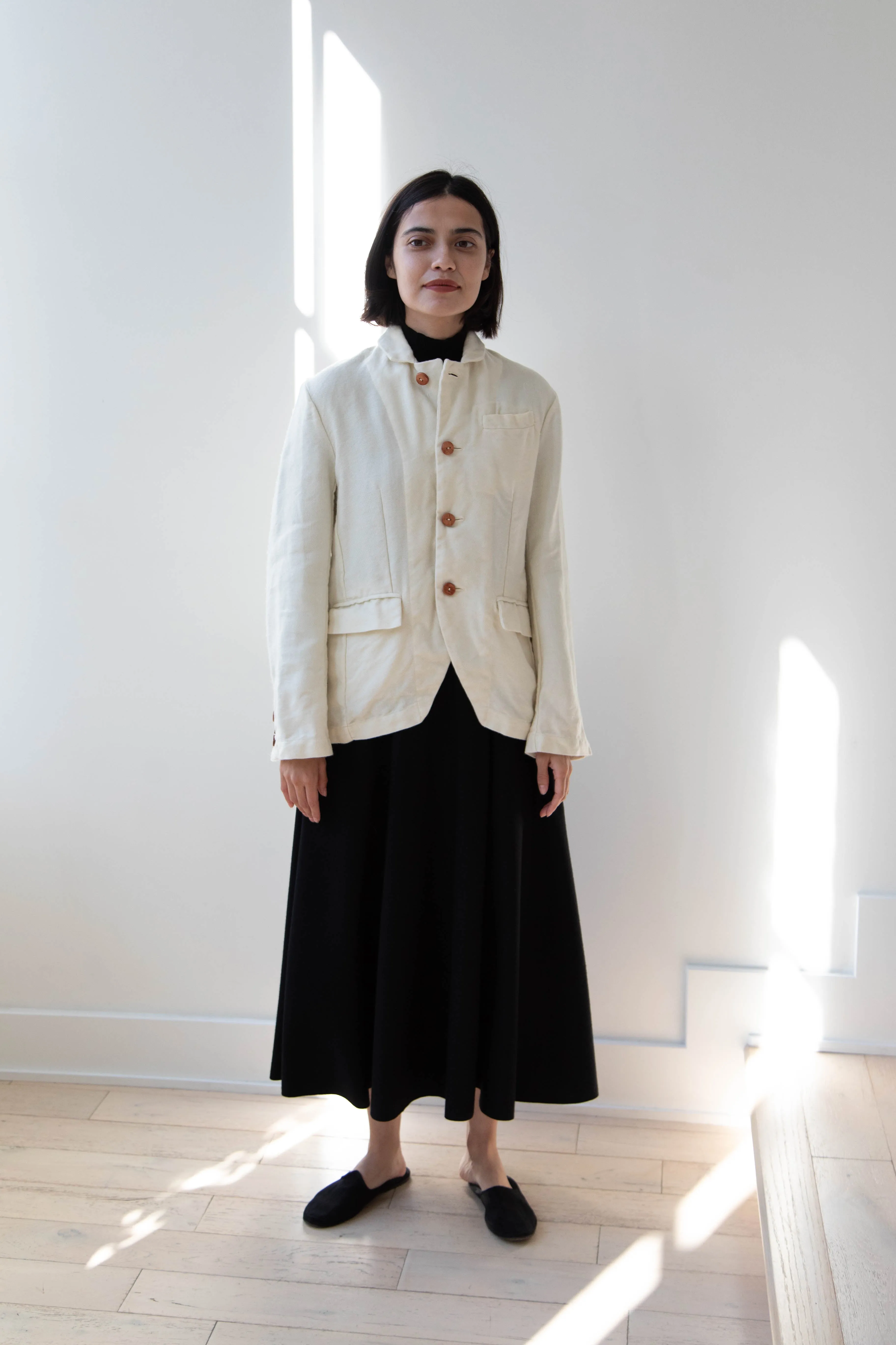 Risa Nakamura | Jacket "E" in Washed Wool