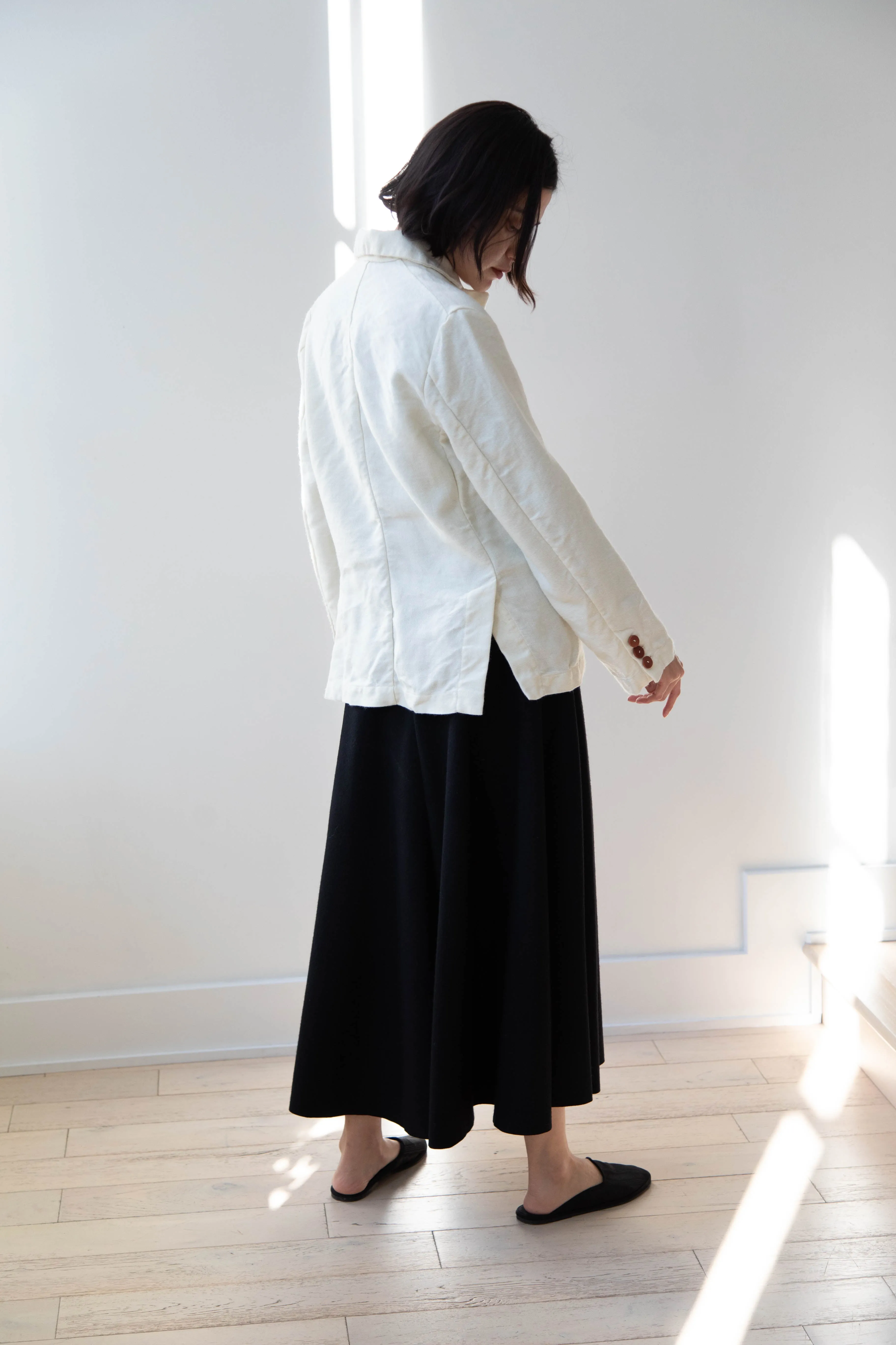 Risa Nakamura | Jacket "E" in Washed Wool
