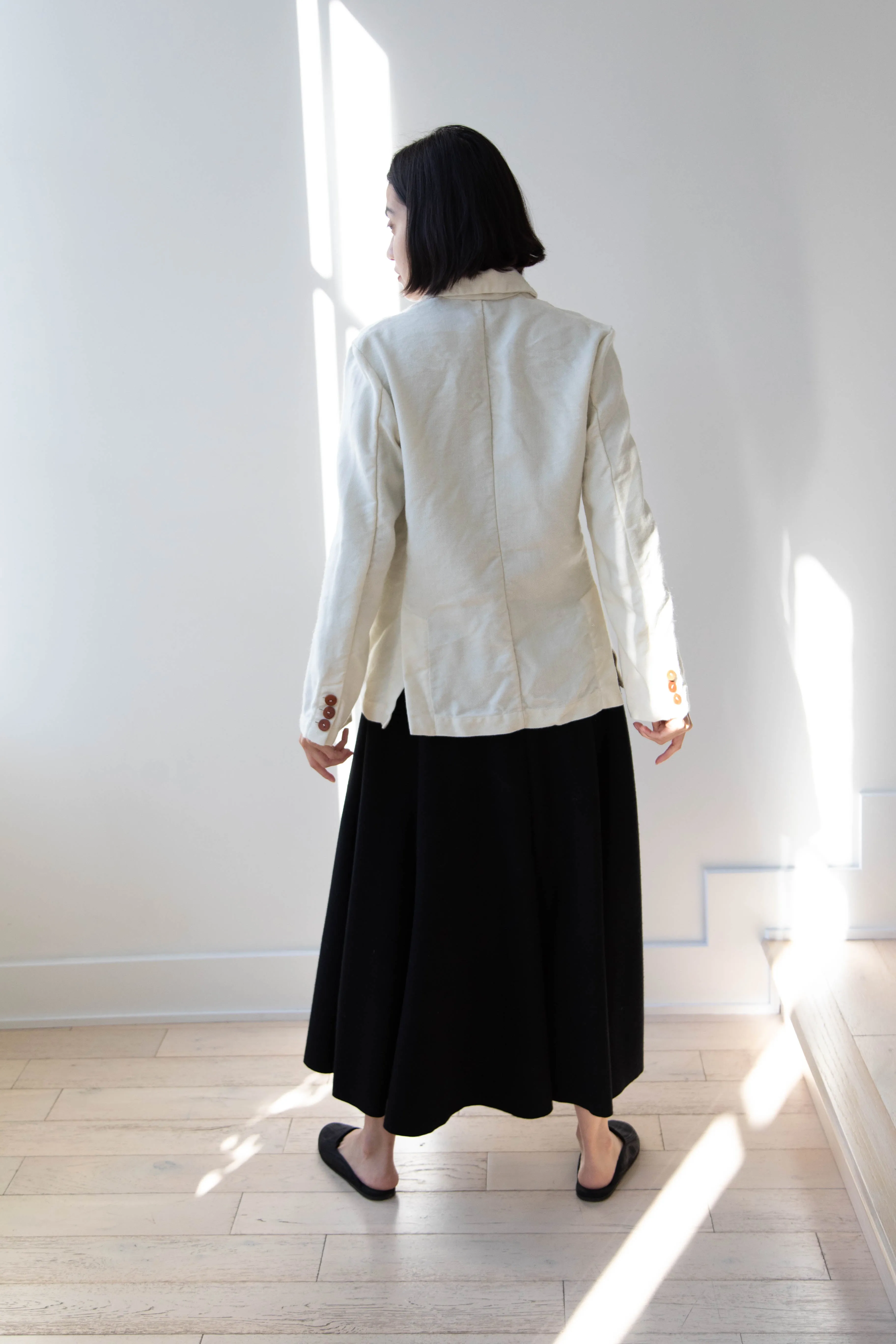 Risa Nakamura | Jacket "E" in Washed Wool