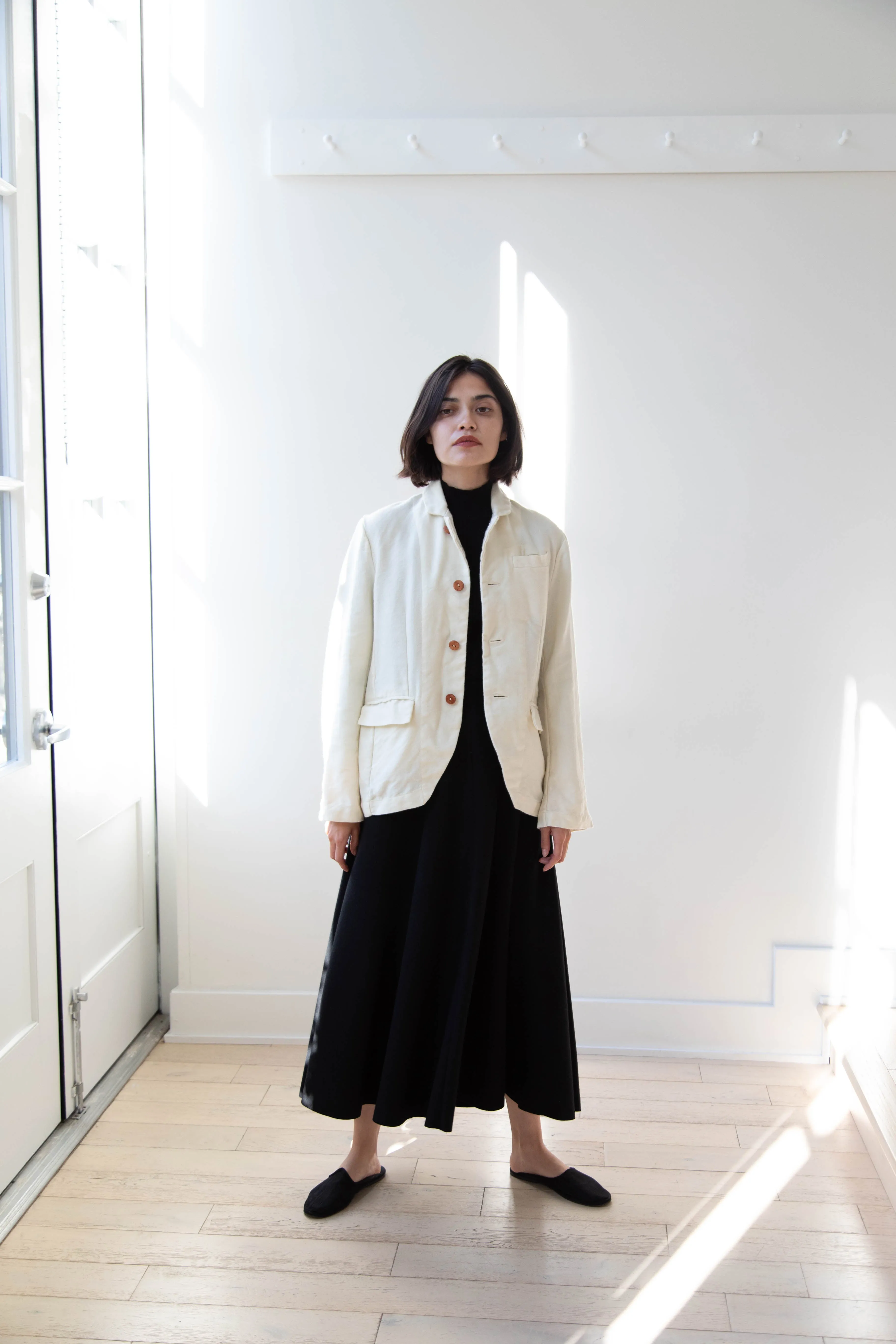 Risa Nakamura | Jacket "E" in Washed Wool