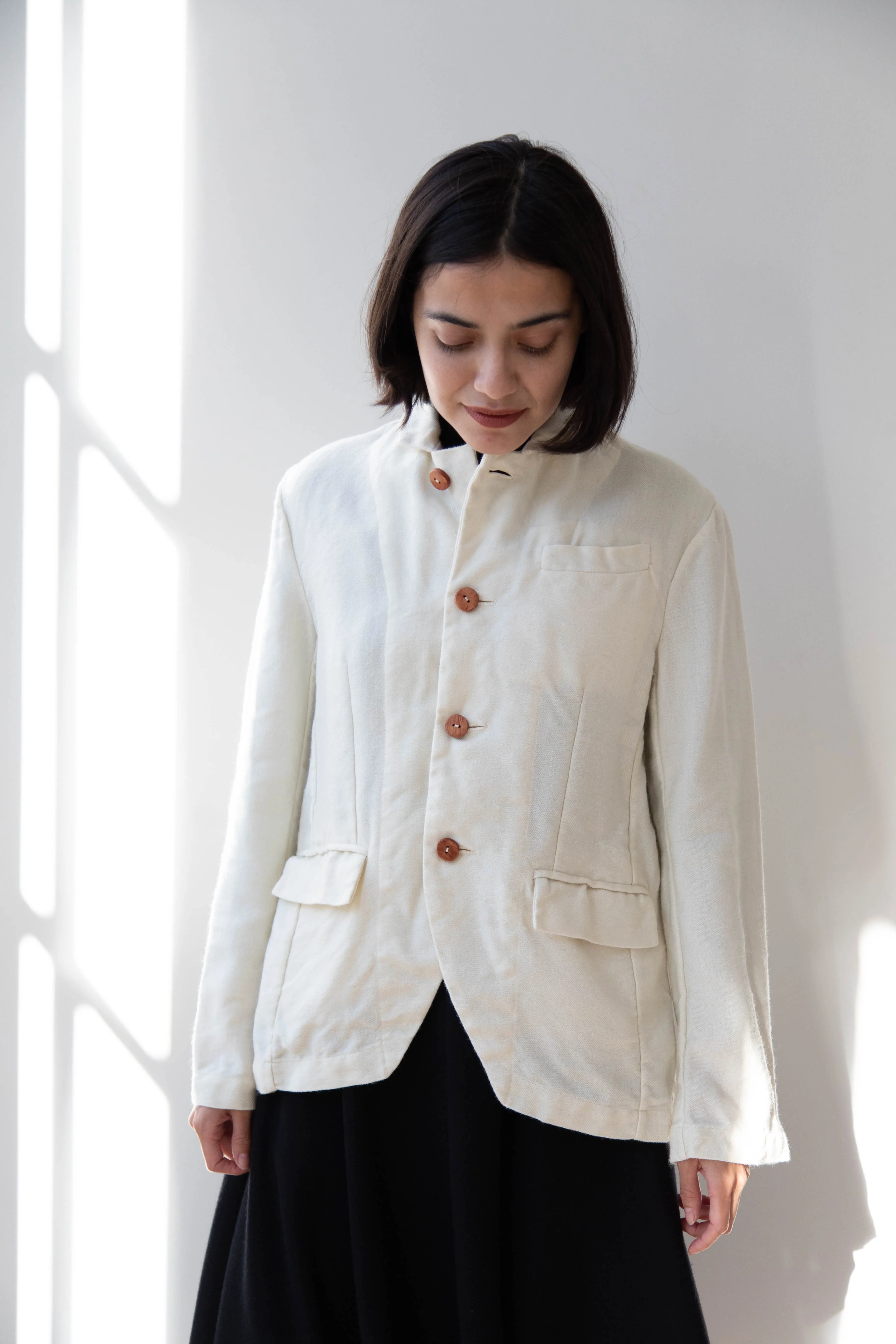 Risa Nakamura | Jacket "E" in Washed Wool