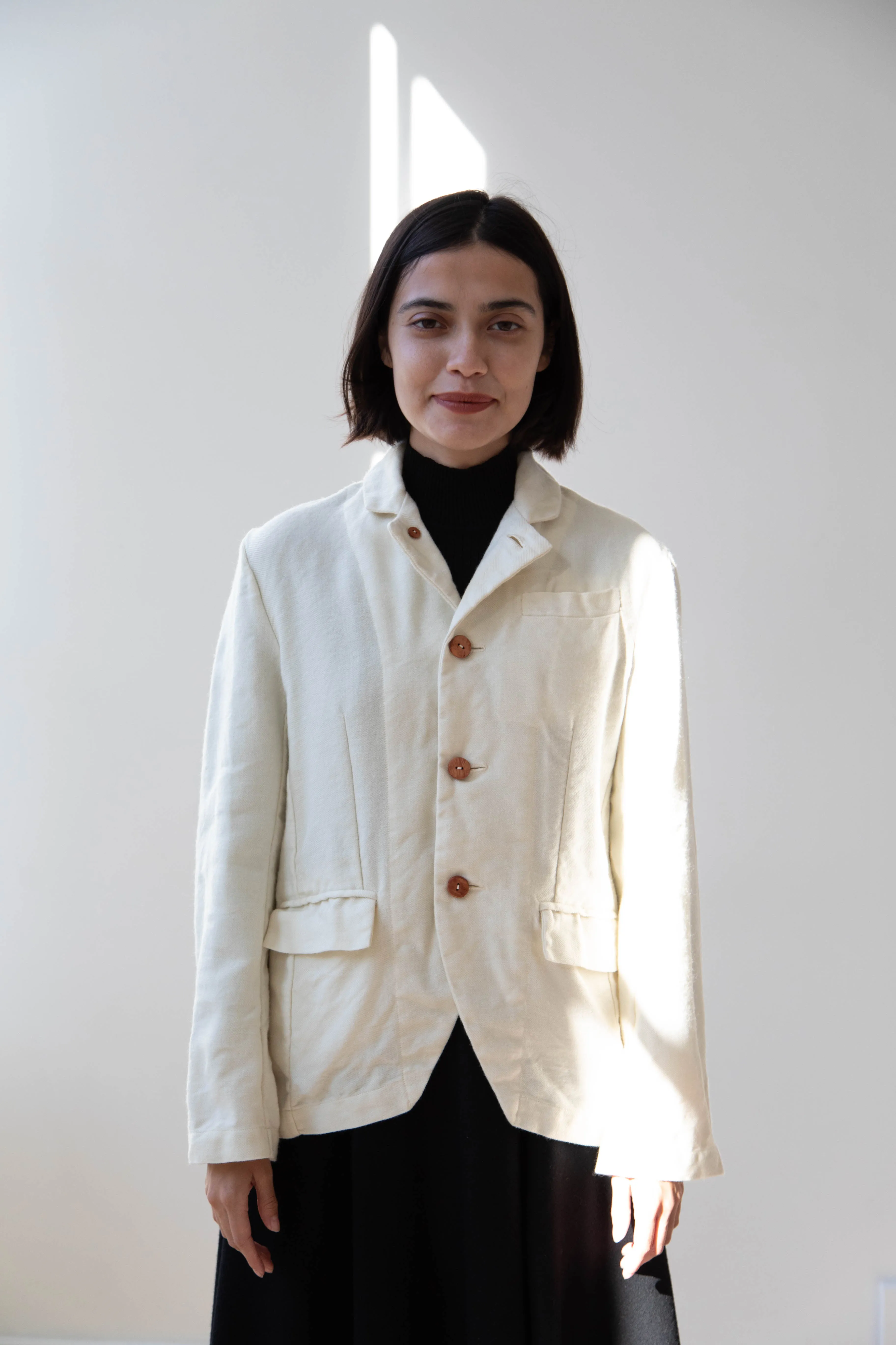 Risa Nakamura | Jacket "E" in Washed Wool