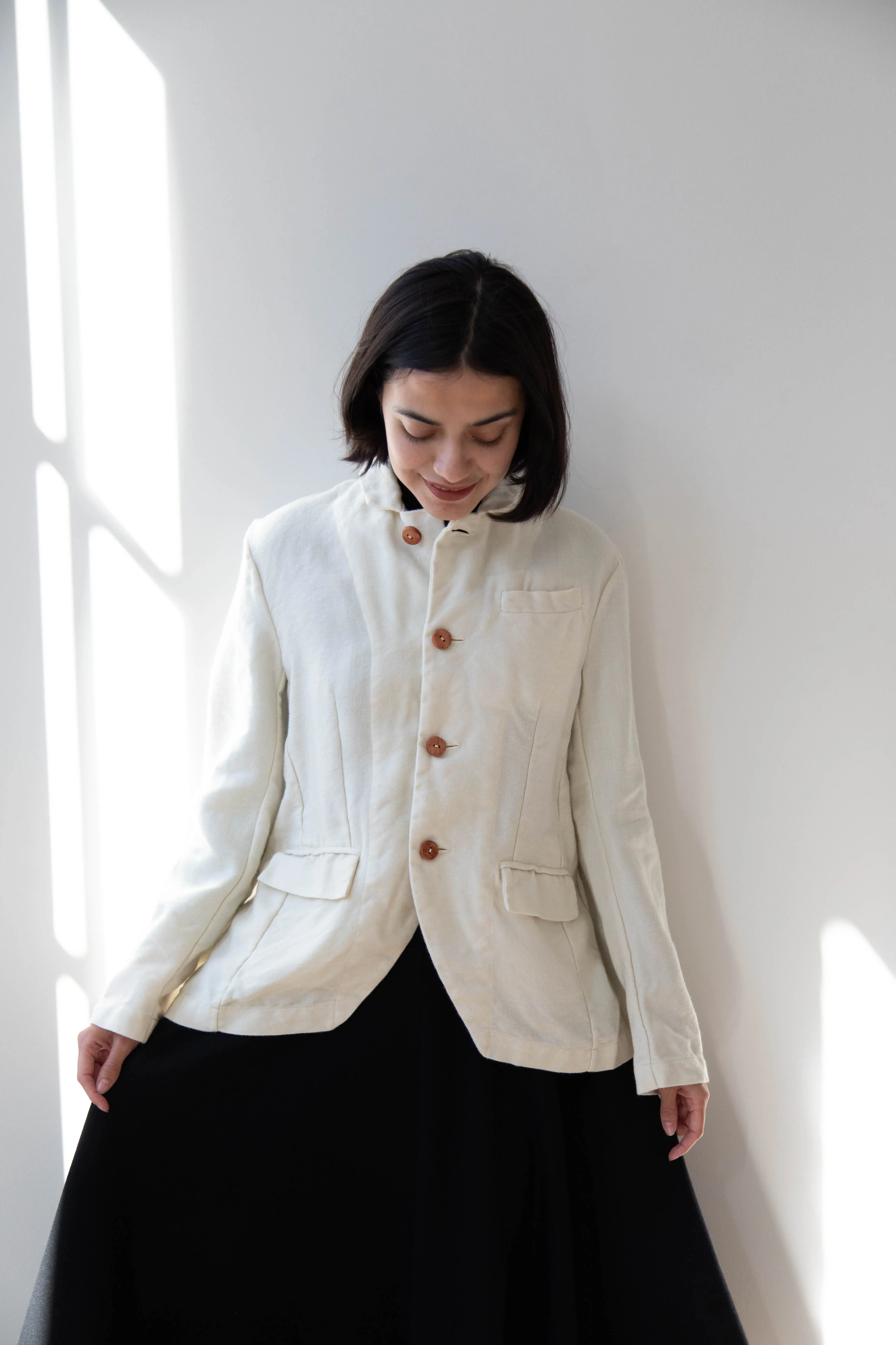 Risa Nakamura | Jacket "E" in Washed Wool