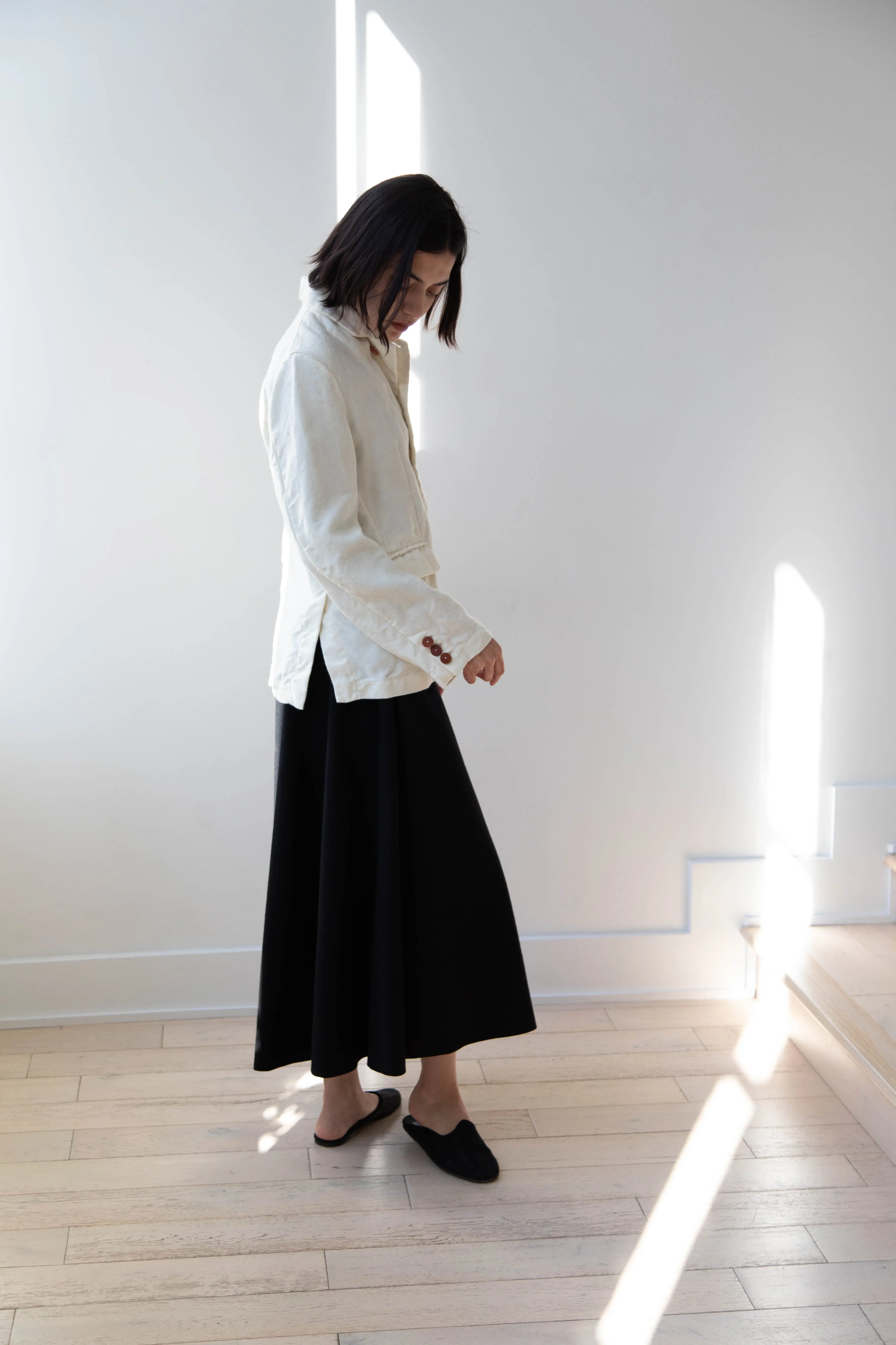 Risa Nakamura | Jacket "E" in Washed Wool