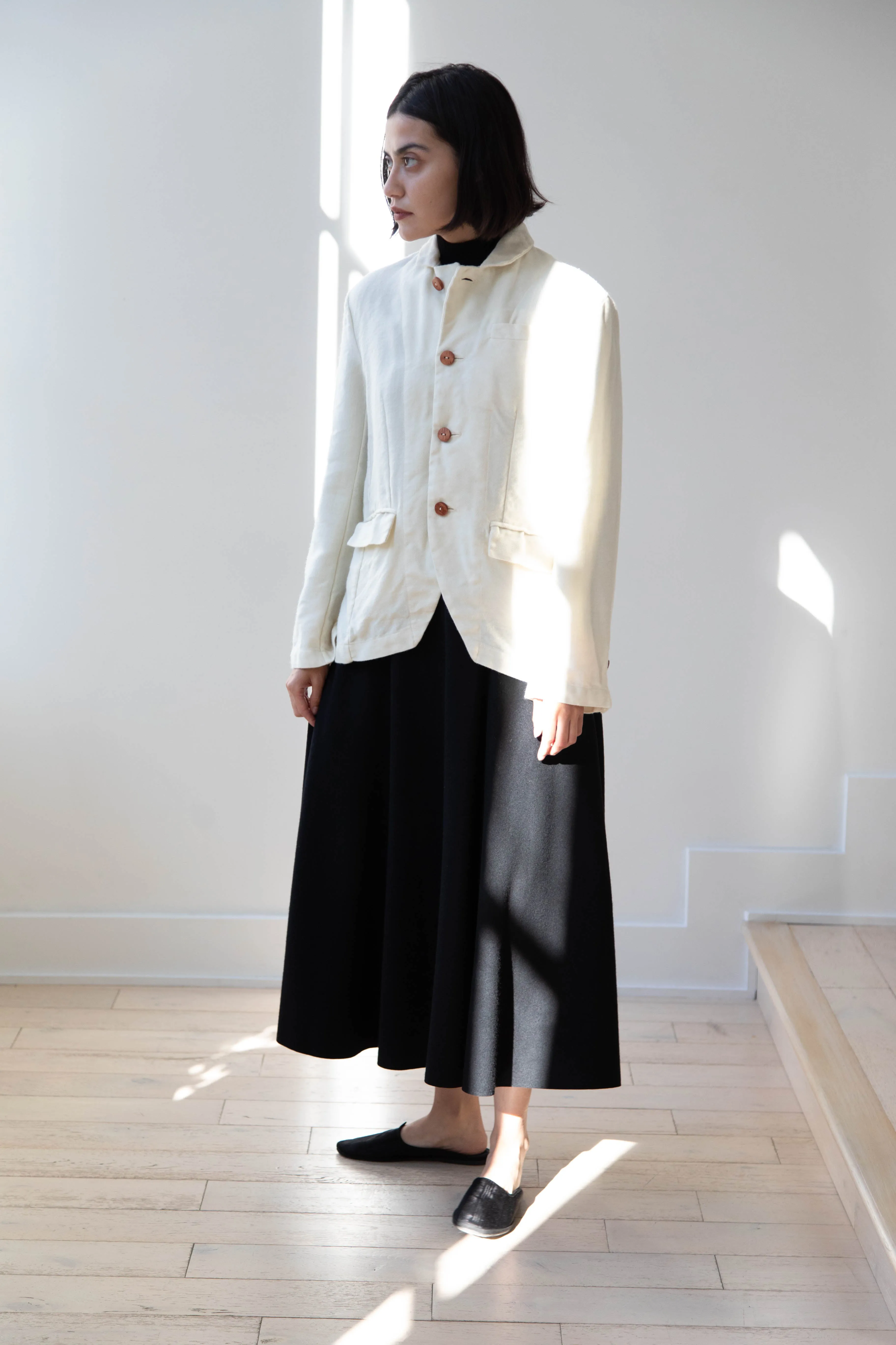 Risa Nakamura | Jacket "E" in Washed Wool