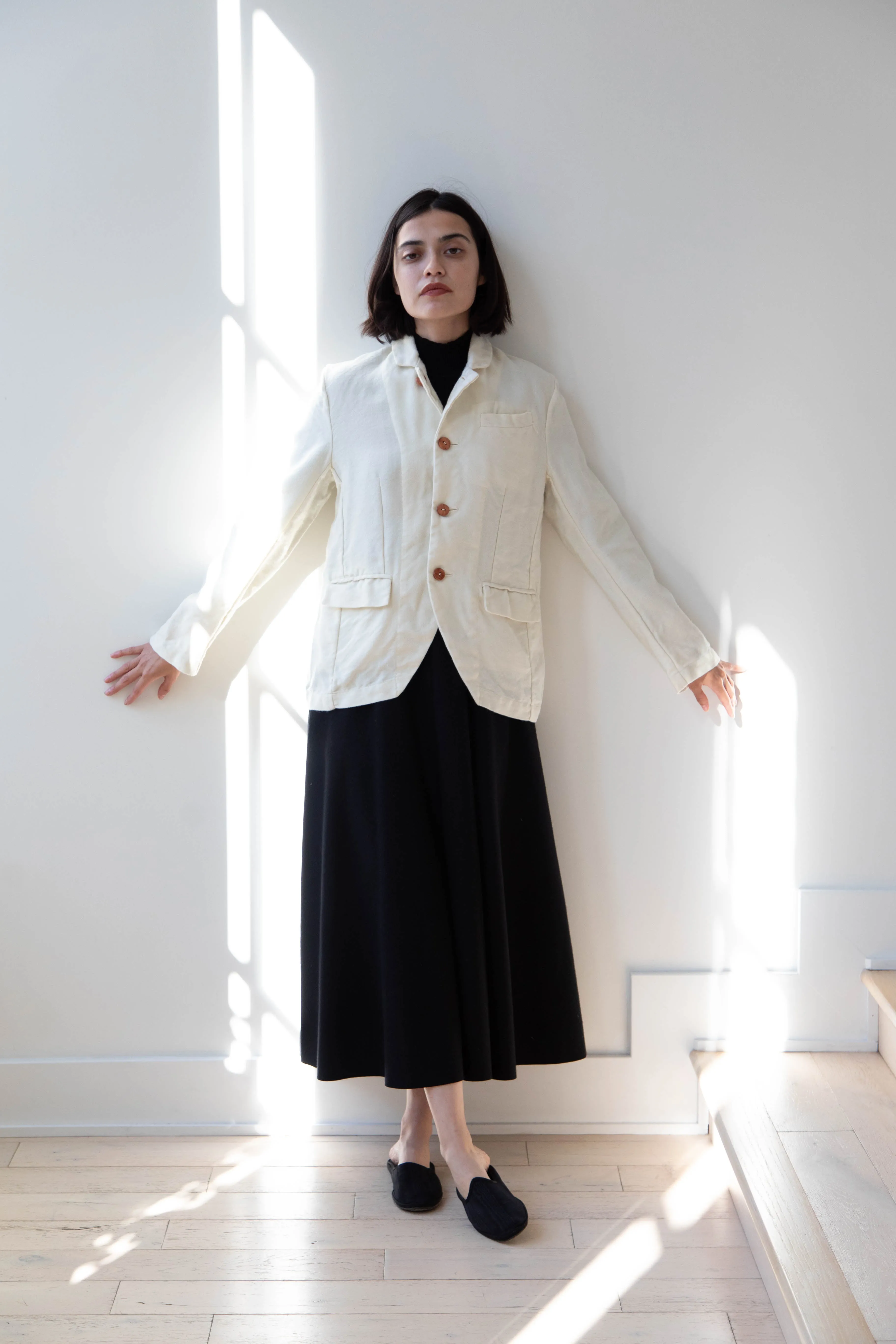 Risa Nakamura | Jacket "E" in Washed Wool