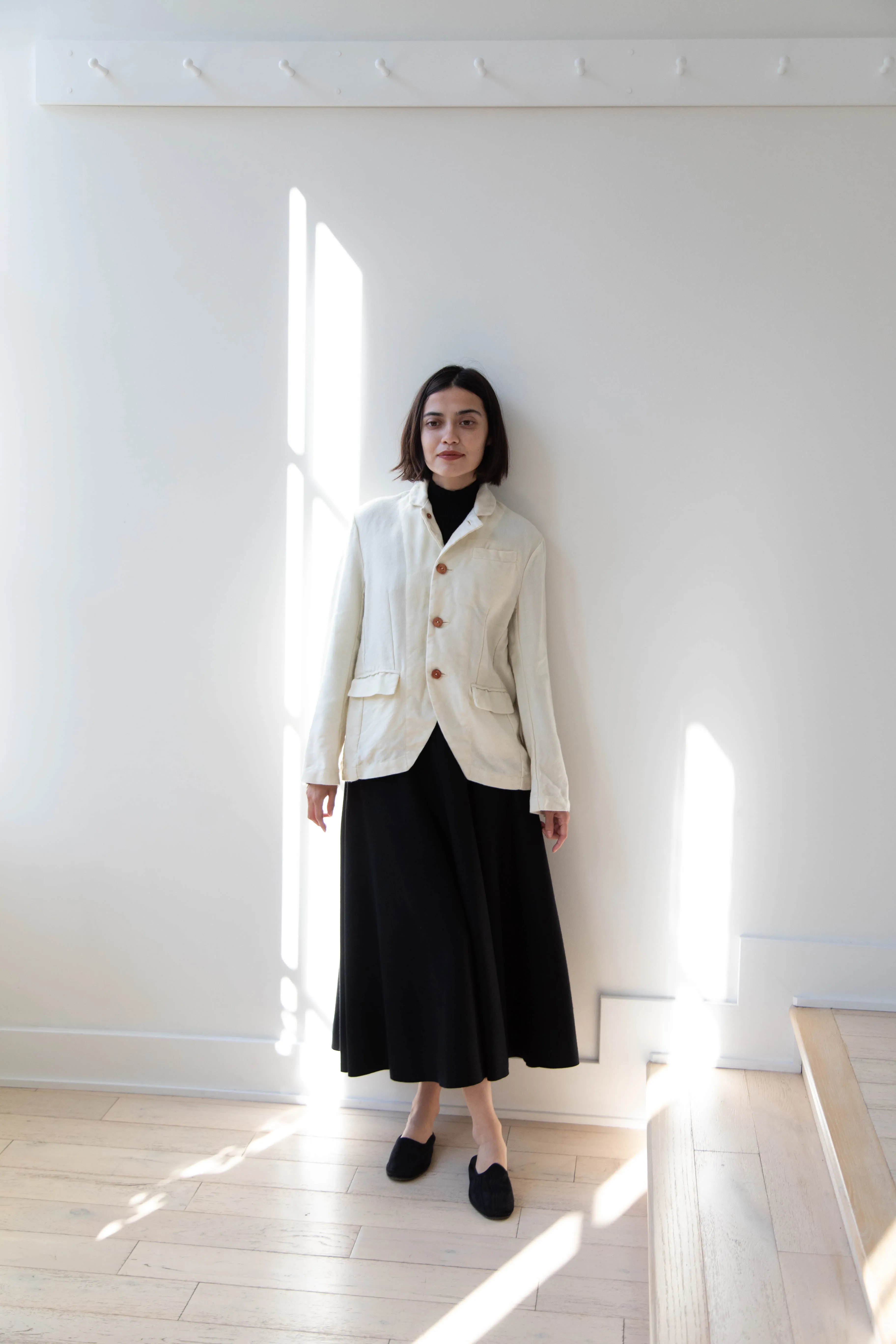 Risa Nakamura | Jacket "E" in Washed Wool