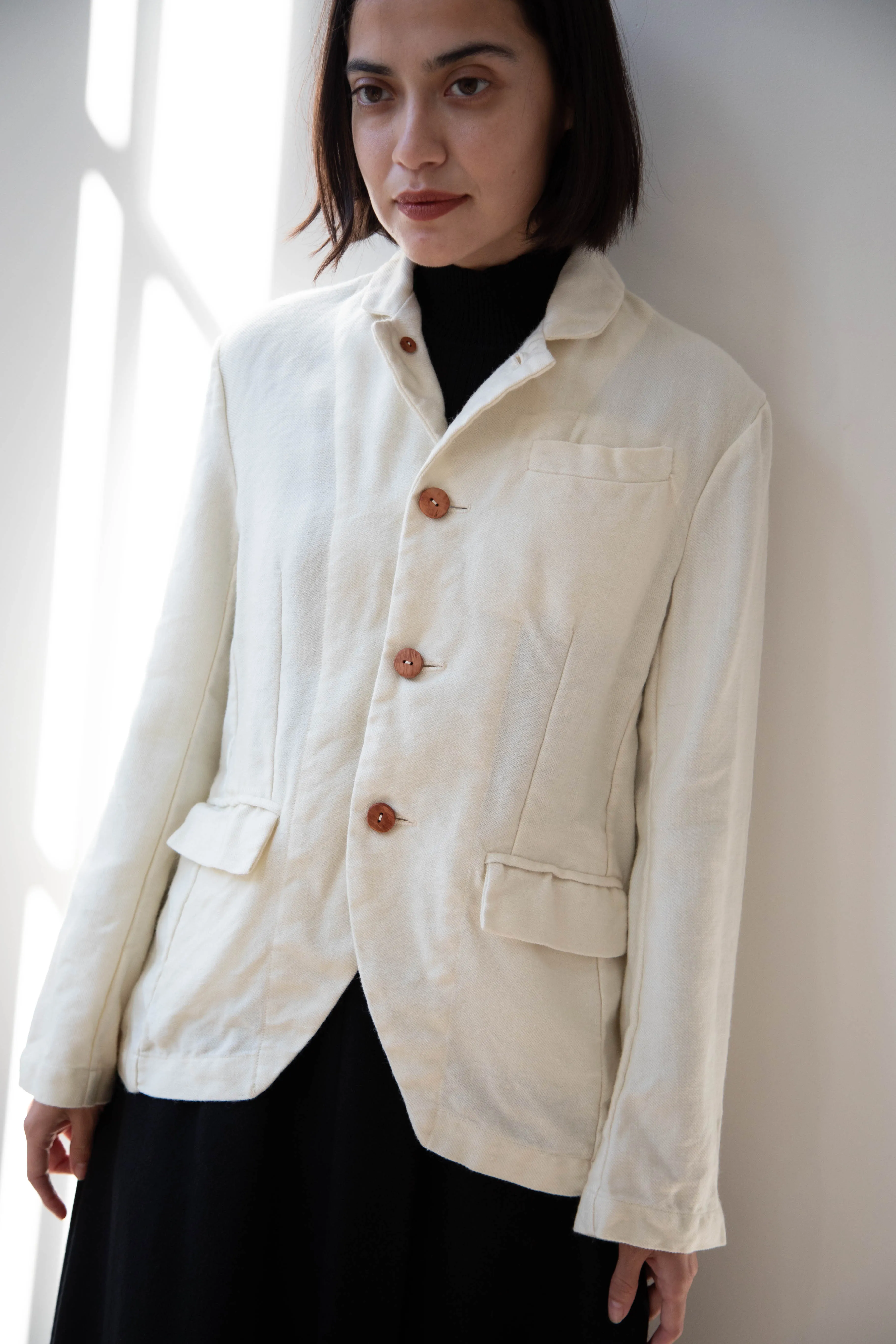 Risa Nakamura | Jacket "E" in Washed Wool