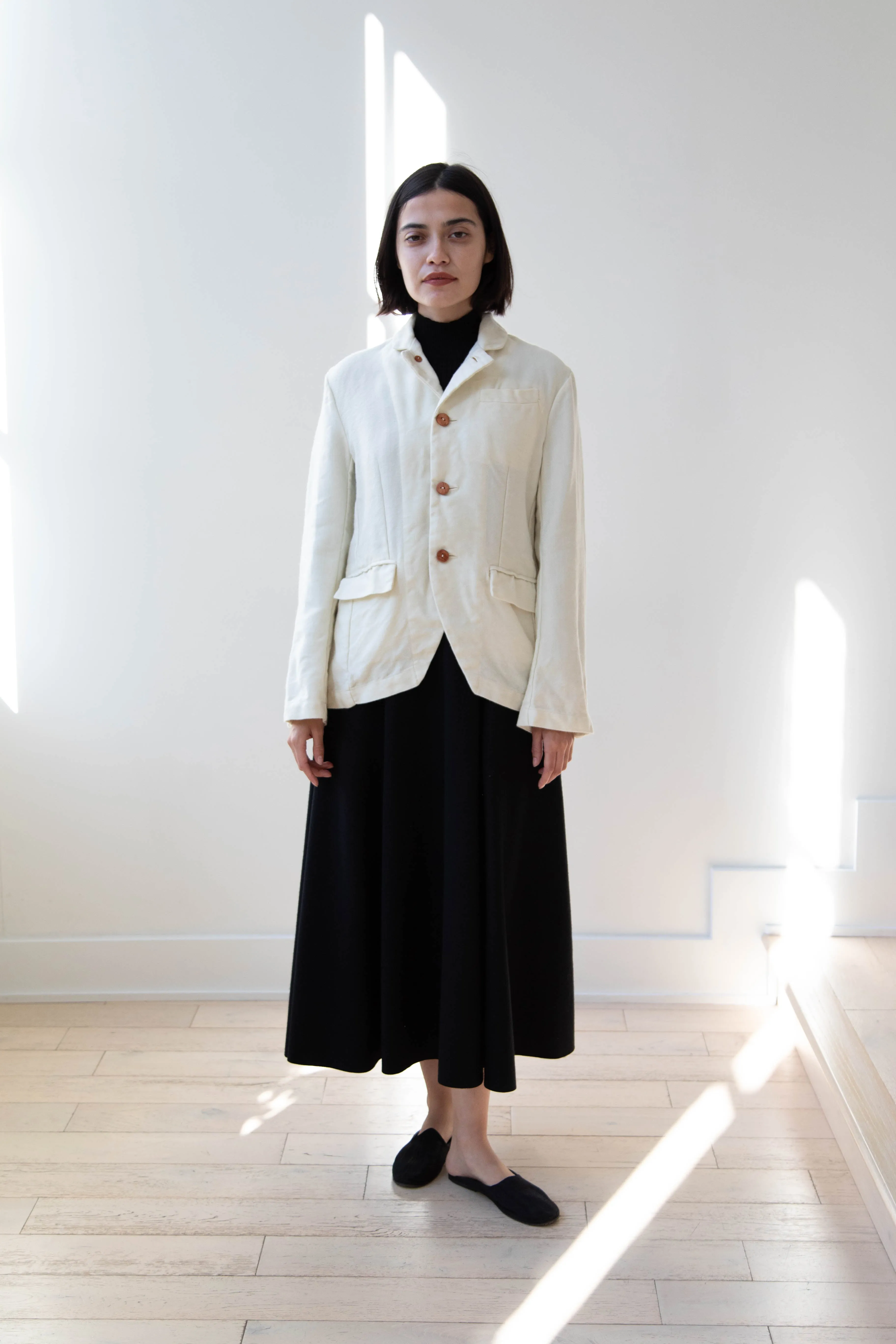 Risa Nakamura | Jacket "E" in Washed Wool