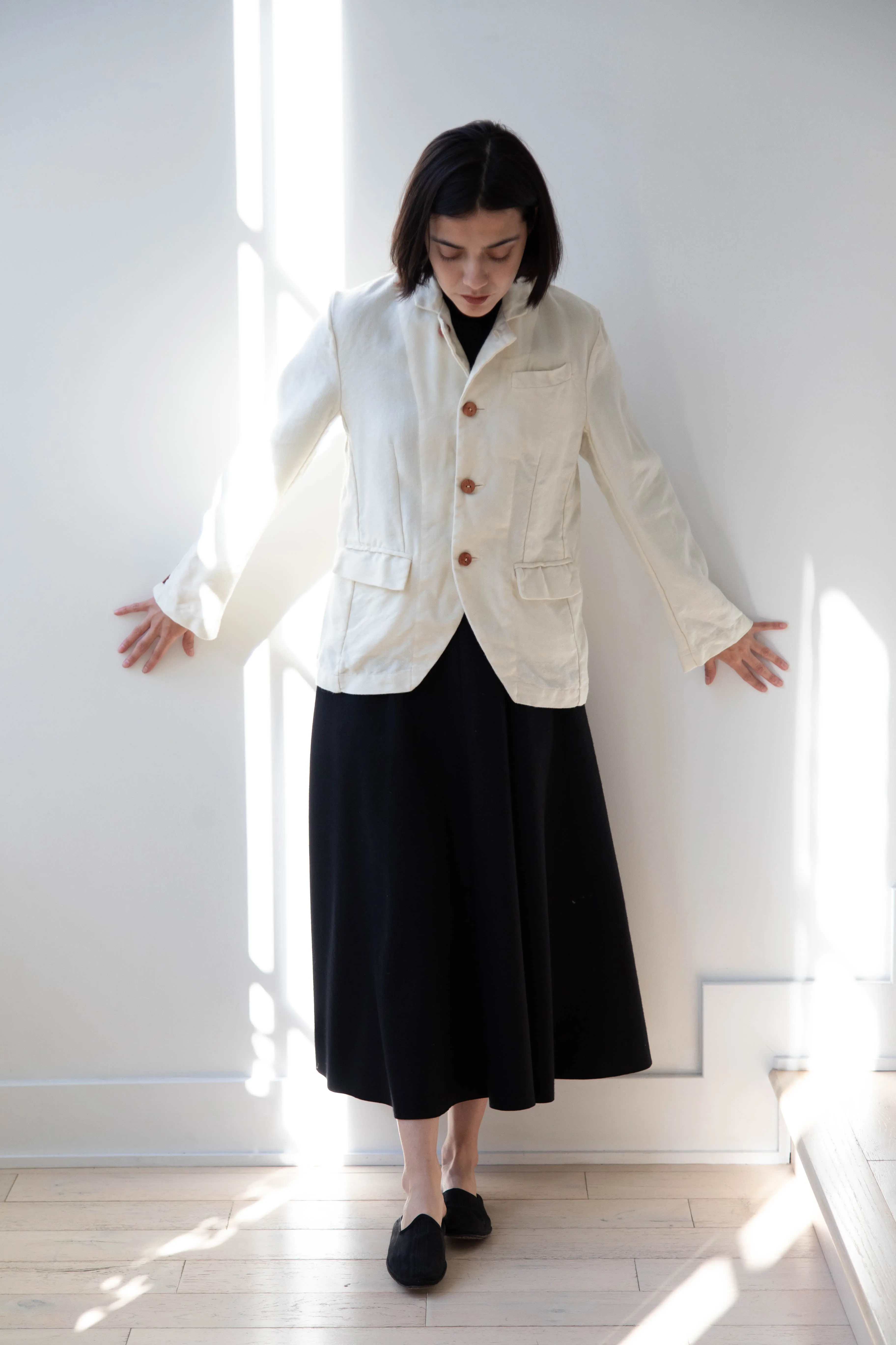 Risa Nakamura | Jacket "E" in Washed Wool