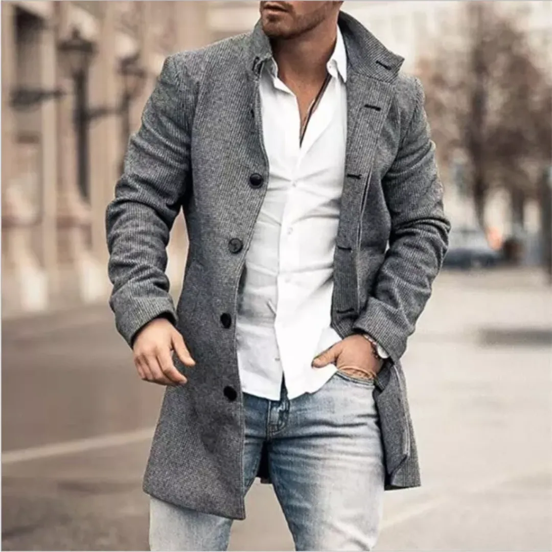 Robert™ | Tailored Classic Mid-Length Coat