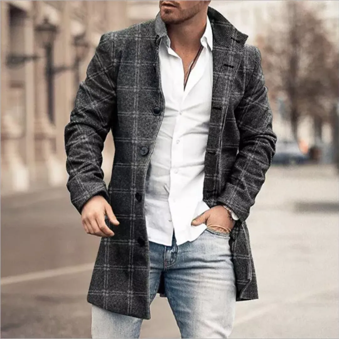 Robert™ | Tailored Classic Mid-Length Coat