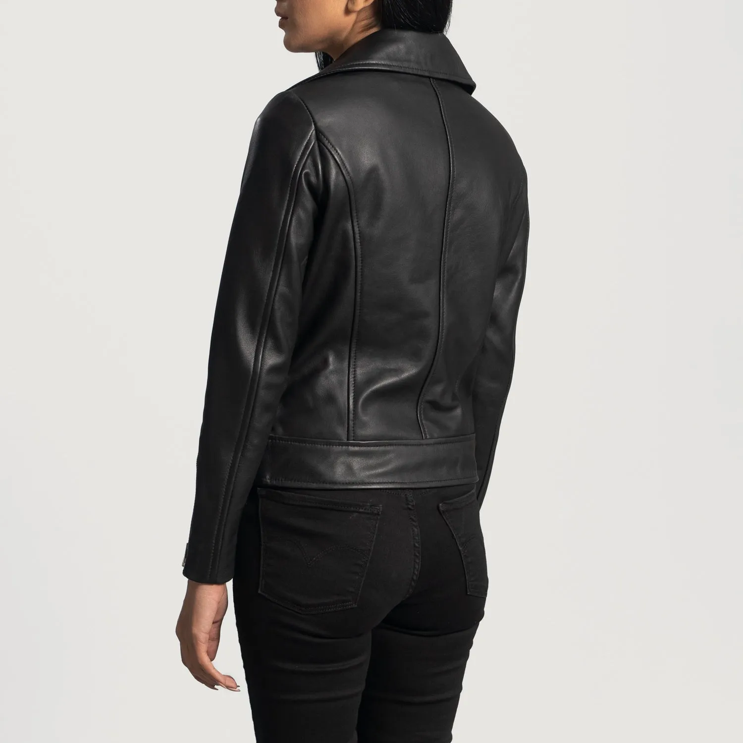 Rumi Leather Biker Jacket