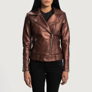 Rumi Leather Biker Jacket