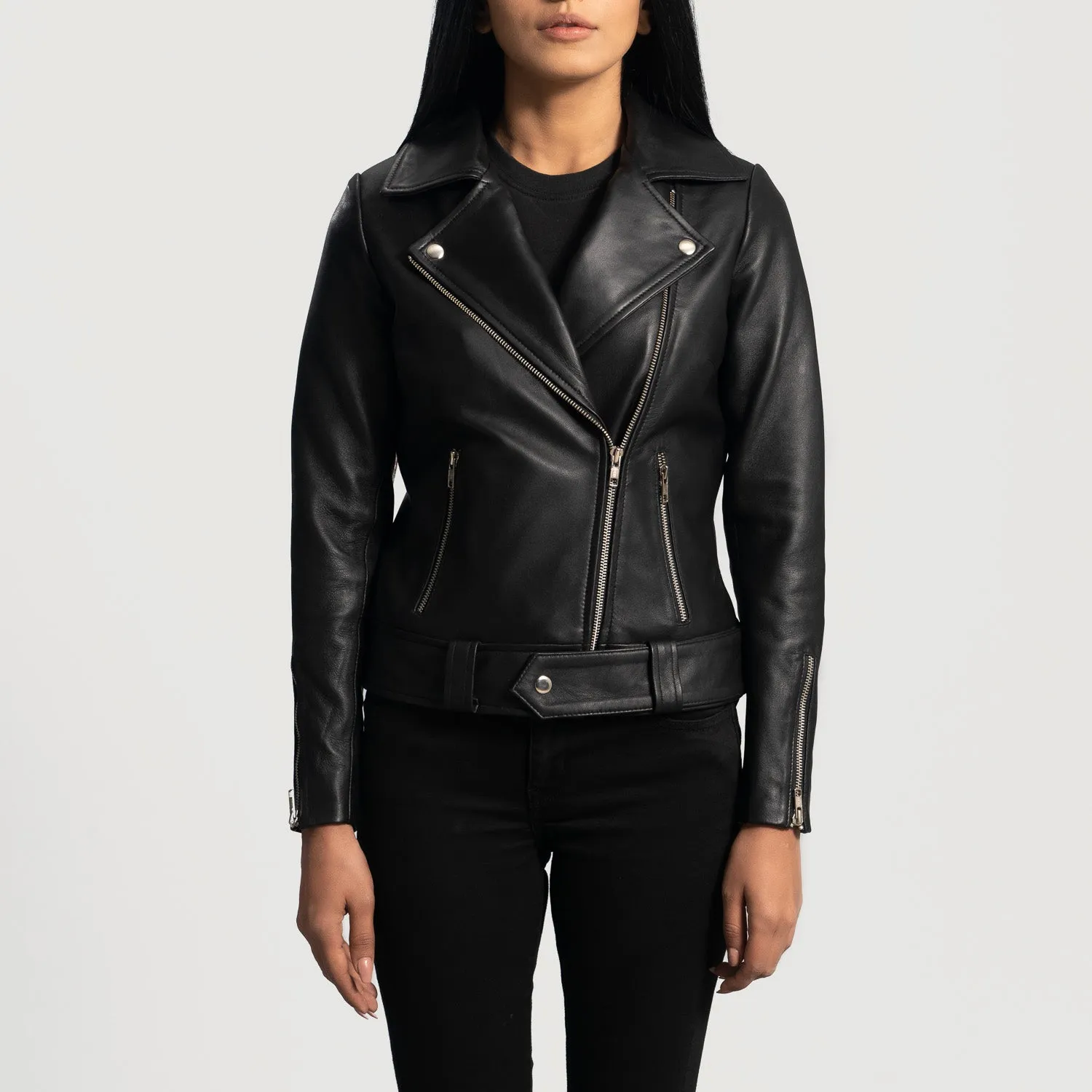 Rumi Leather Biker Jacket