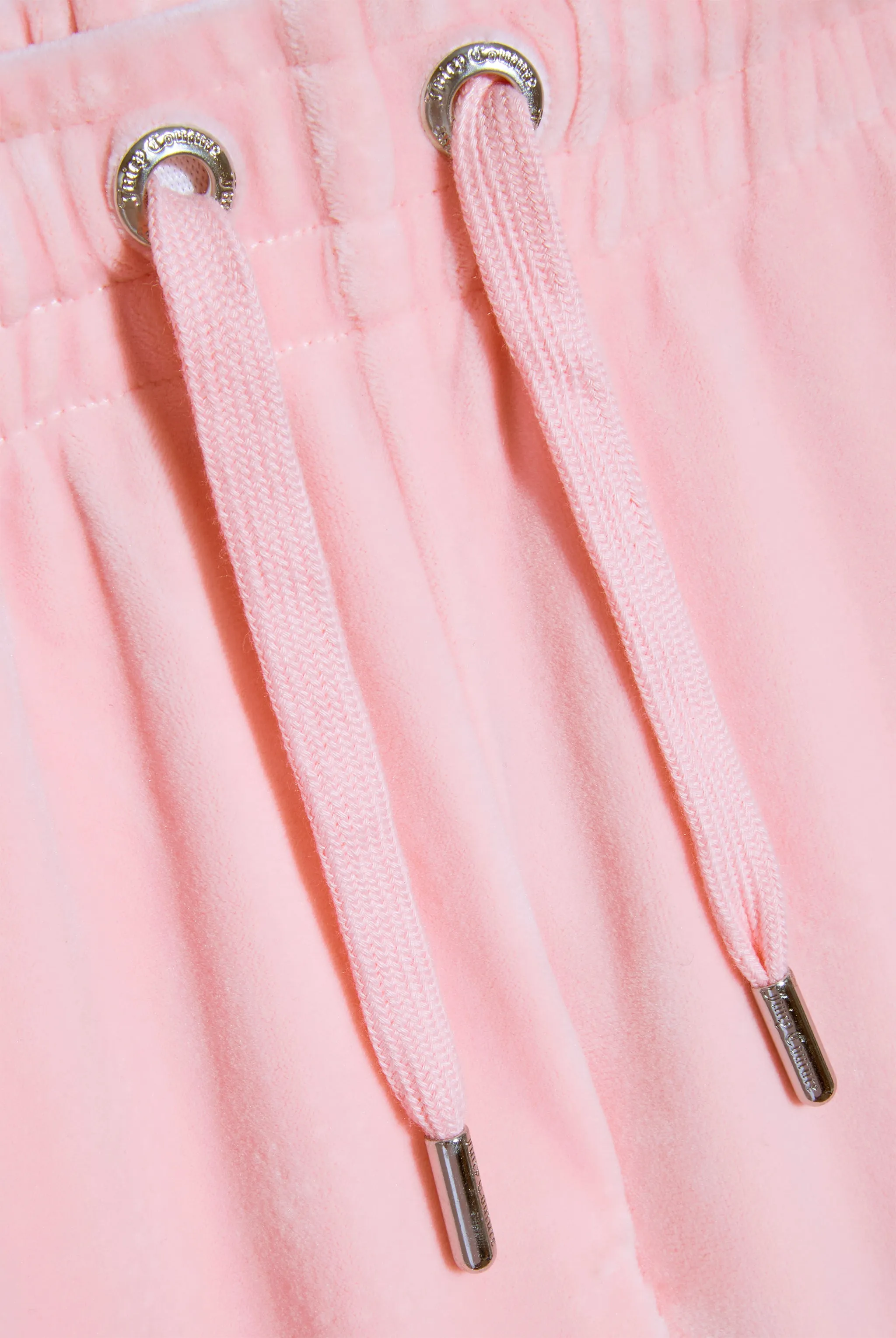 'SAGITTARIUS' JUICY PINK VELOUR DIAMANTÉ TRACKSUIT BOTTOM