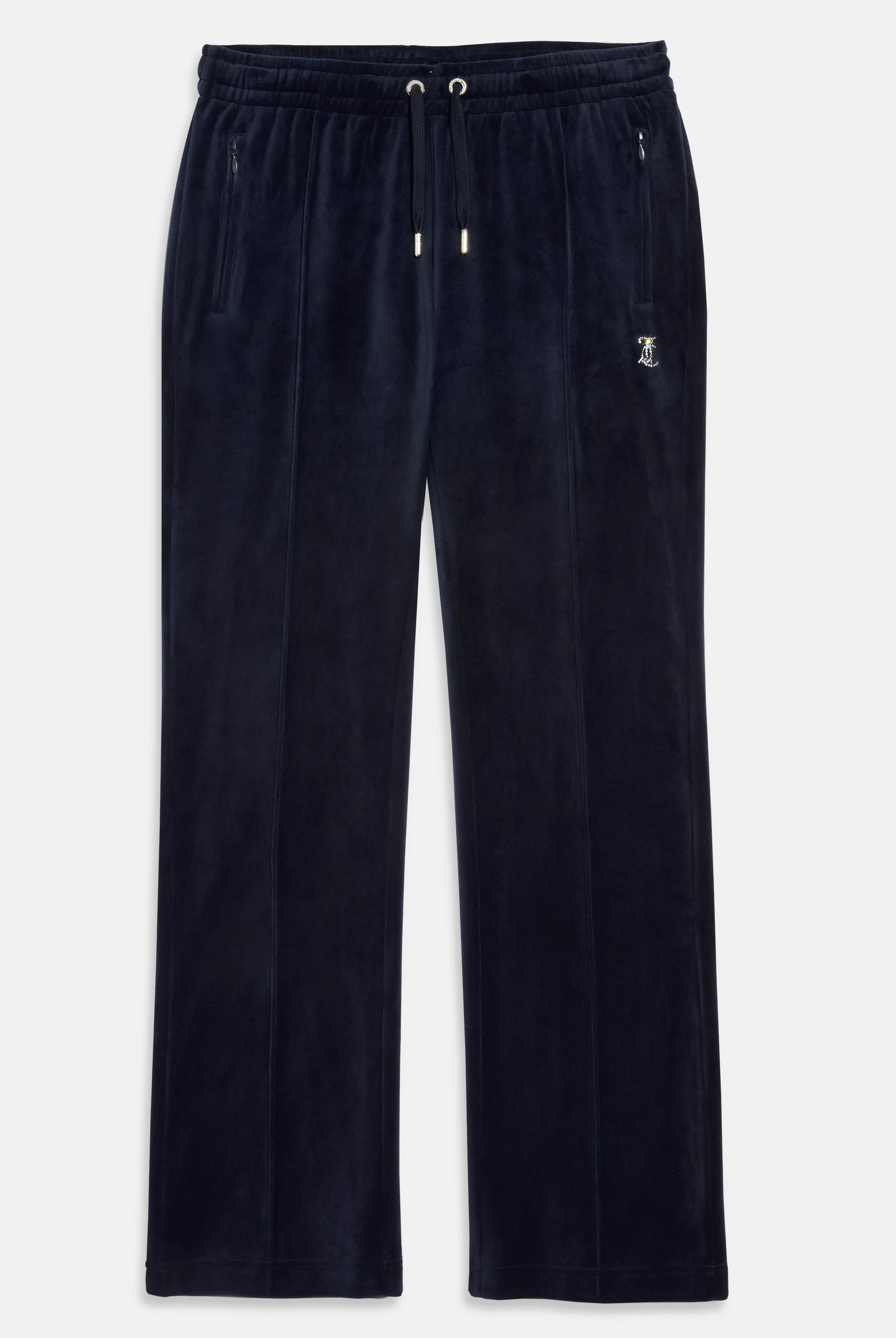 'SAGITTARIUS' NIGHT SKY VELOUR DIAMANTÉ TRACKSUIT BOTTOM