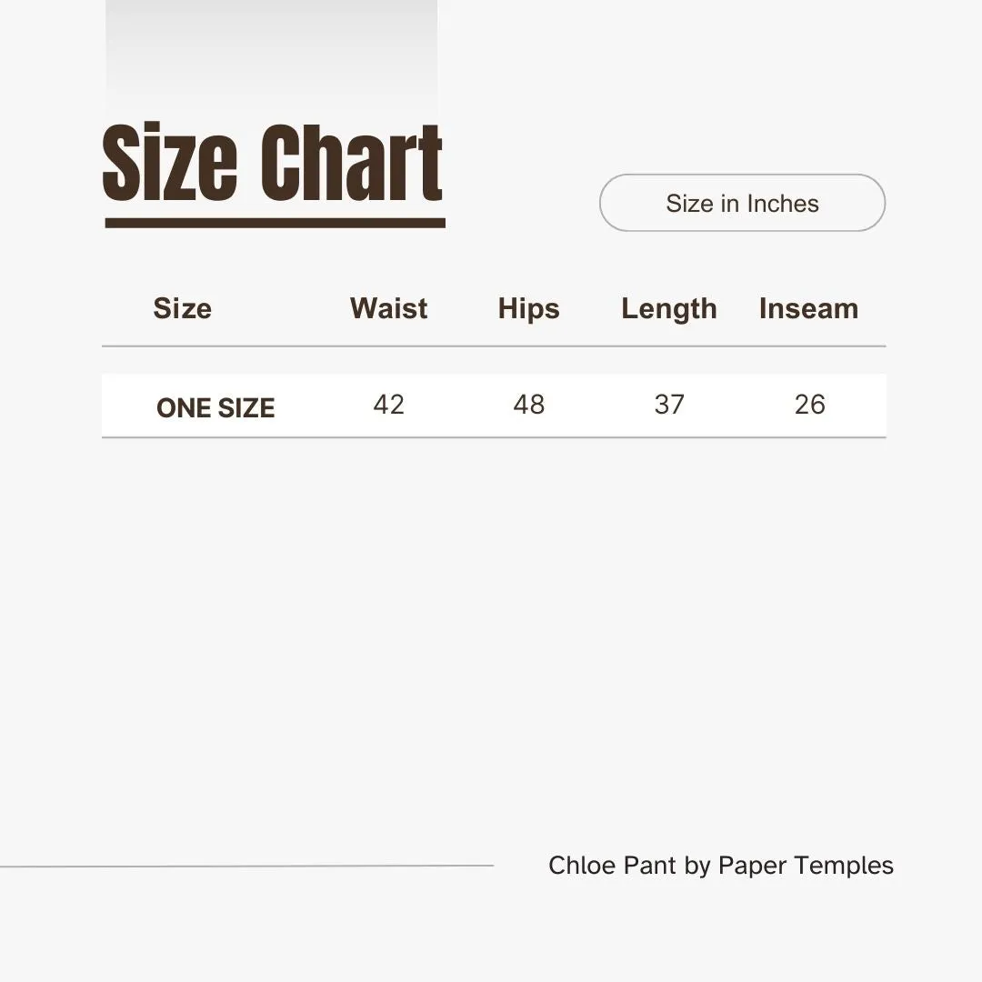SALE! Chloe Pant in Sienna by Paper Temples