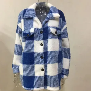 Sara™ | Plush Button-Up Jacket