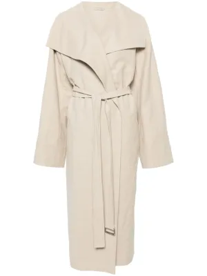 Signature linen coat
