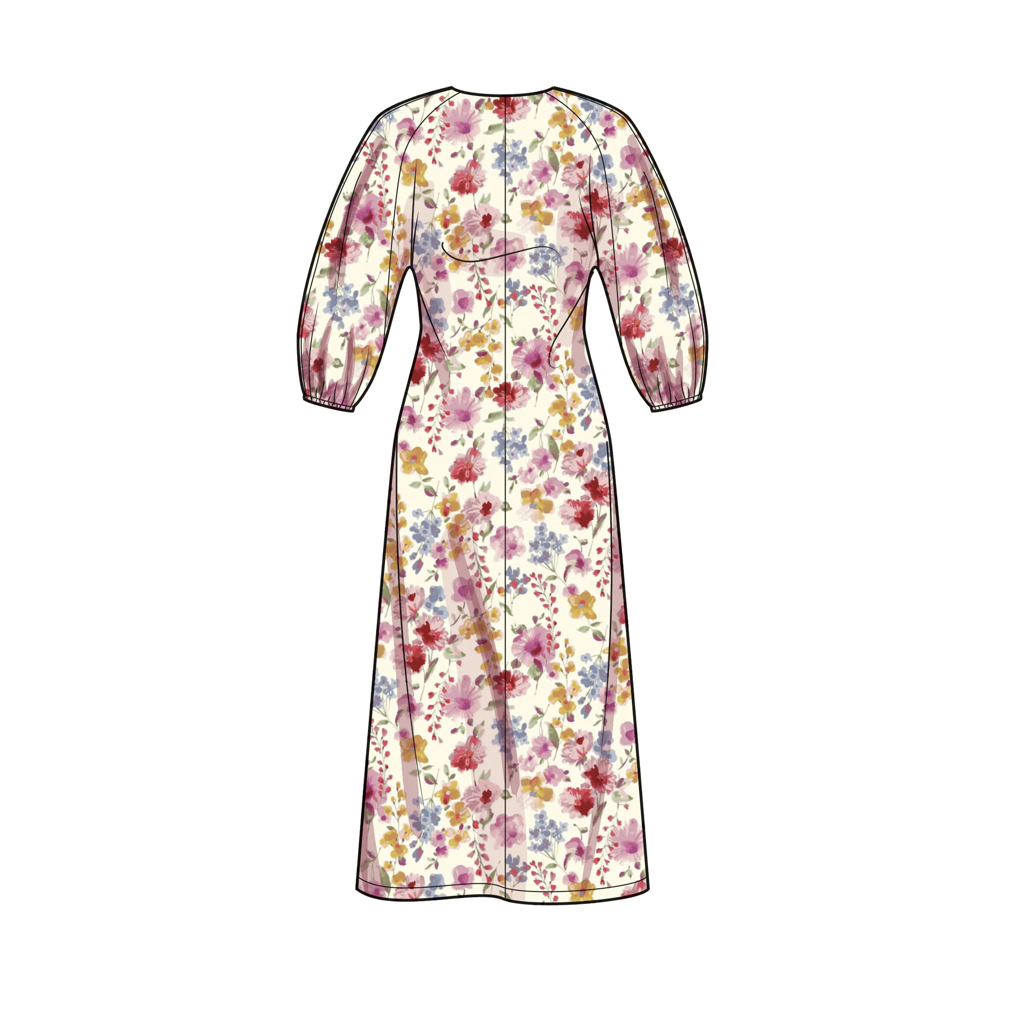 Simplicity Pattern S9640 Misses' Sleeve Dress