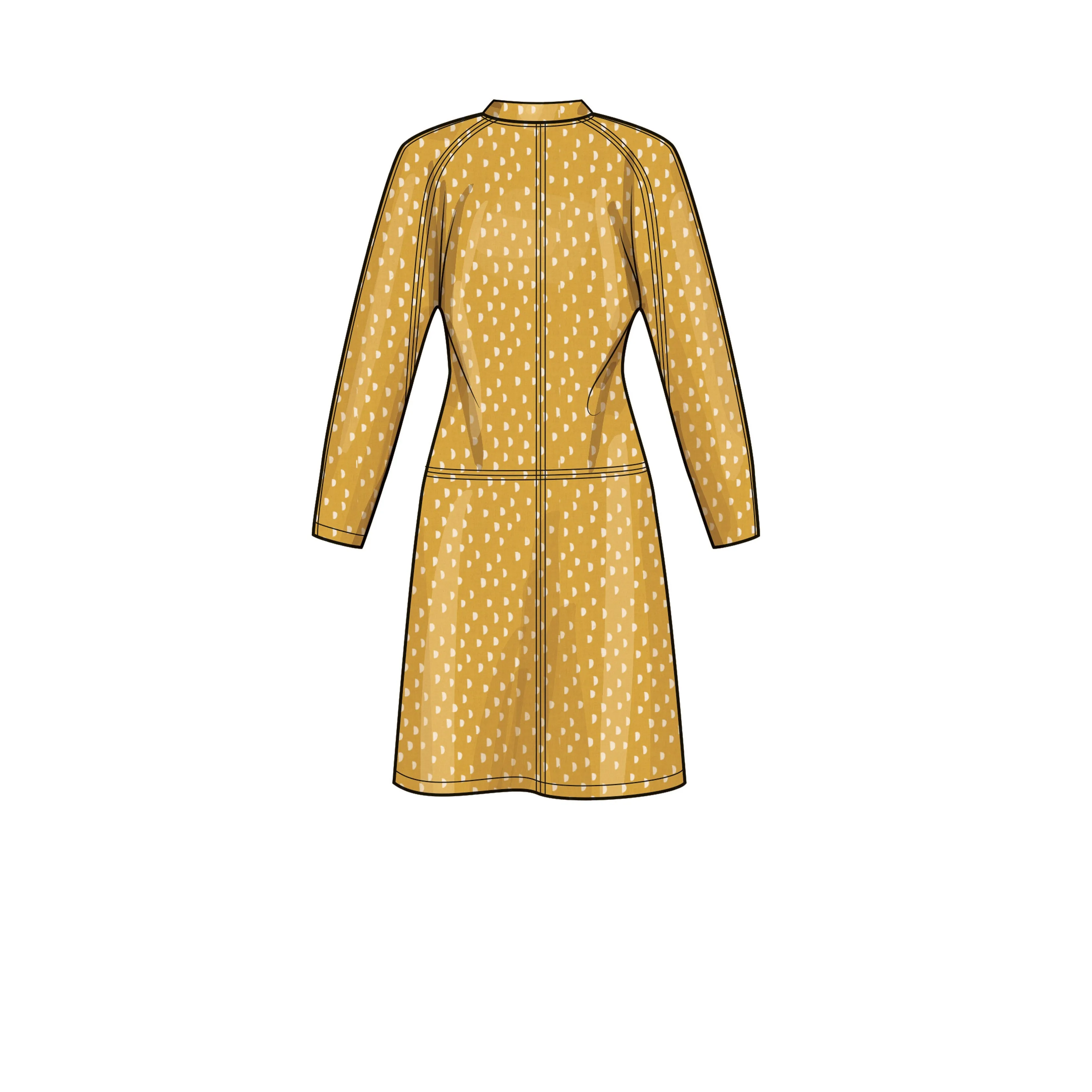 Simplicity Pattern S9640 Misses' Sleeve Dress