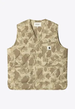 Skyler Quilted Camo Vest