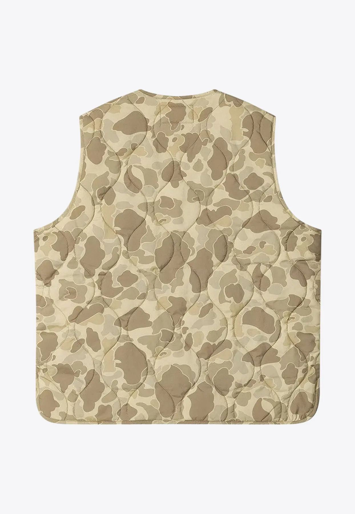 Skyler Quilted Camo Vest