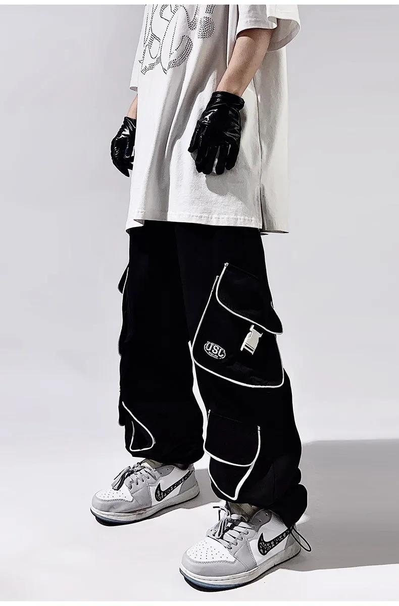 Stormtrooper Wide Leg Utility Cargo Pants