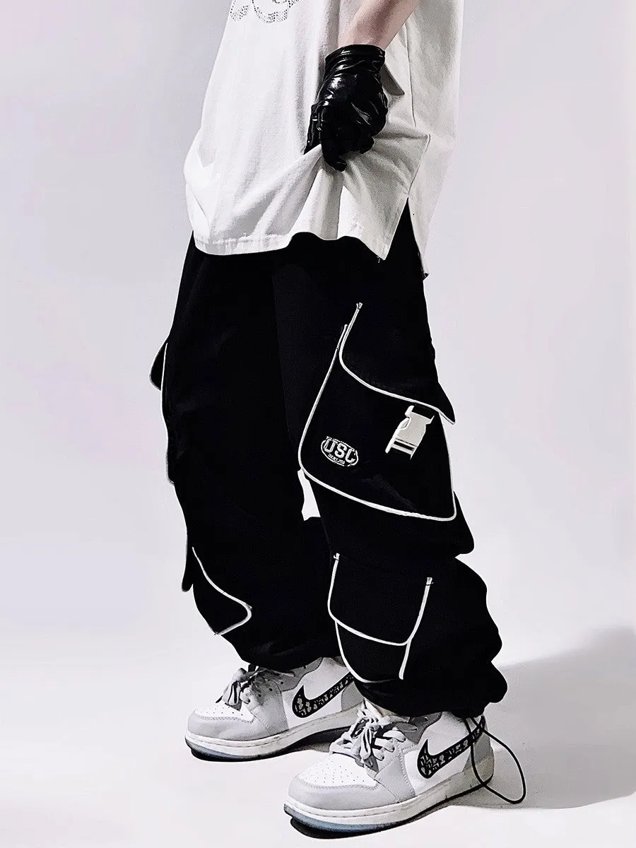 Stormtrooper Wide Leg Utility Cargo Pants