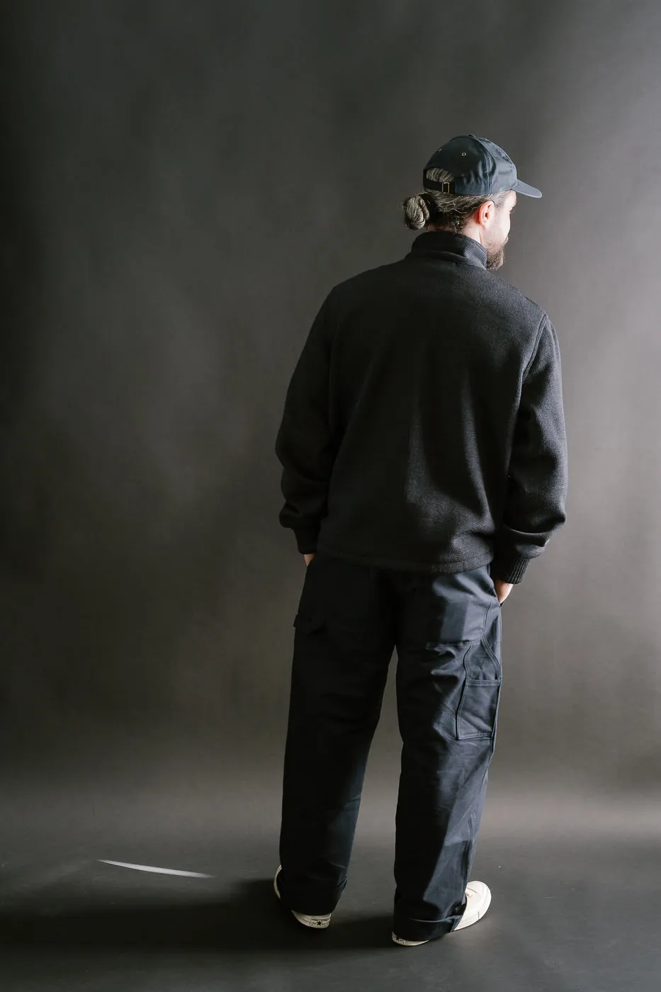 Submariner Sweater Coat - Dark Charcoal
