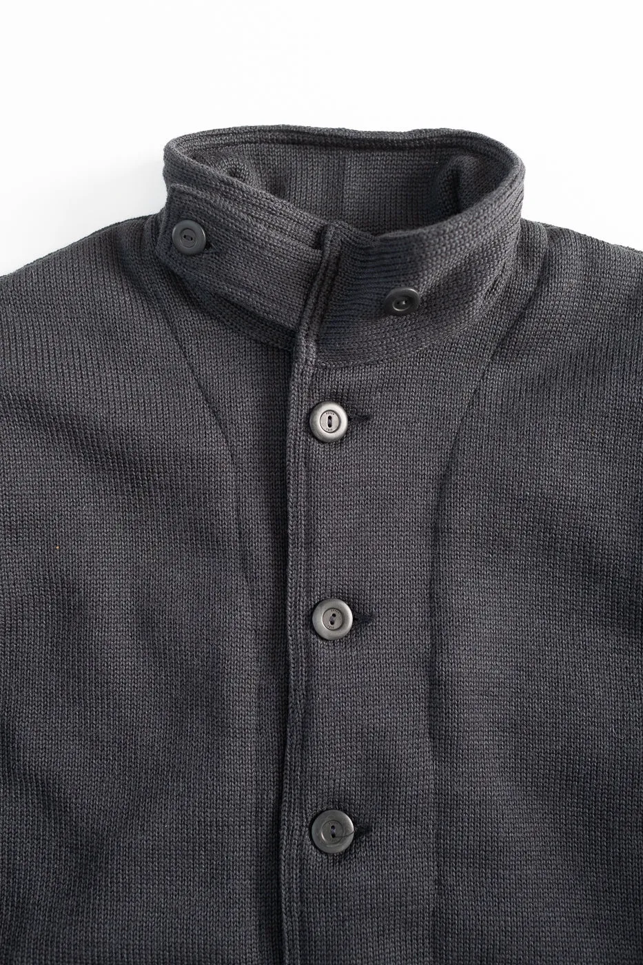 Submariner Sweater Coat - Dark Charcoal