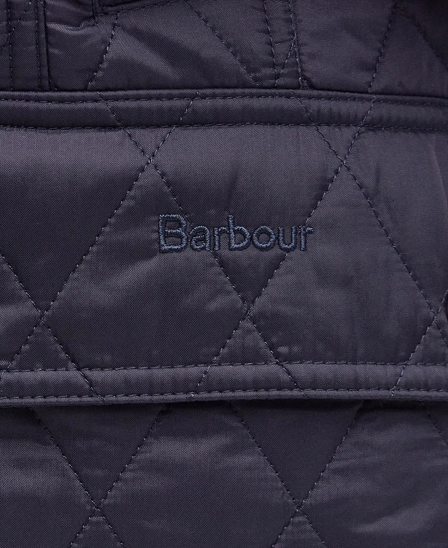 Summer Beadnell Quilted Jacket Navy