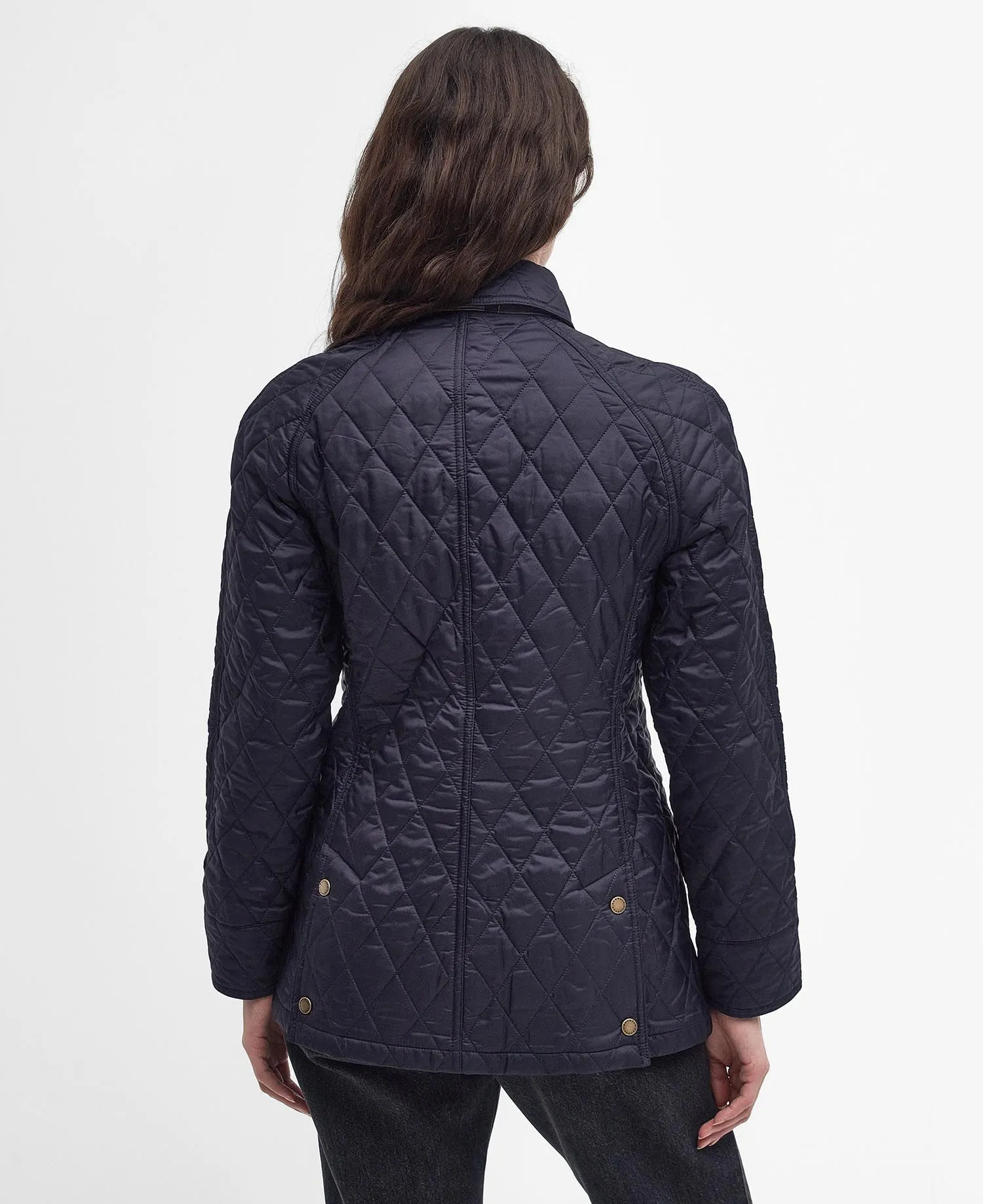 Summer Beadnell Quilted Jacket Navy