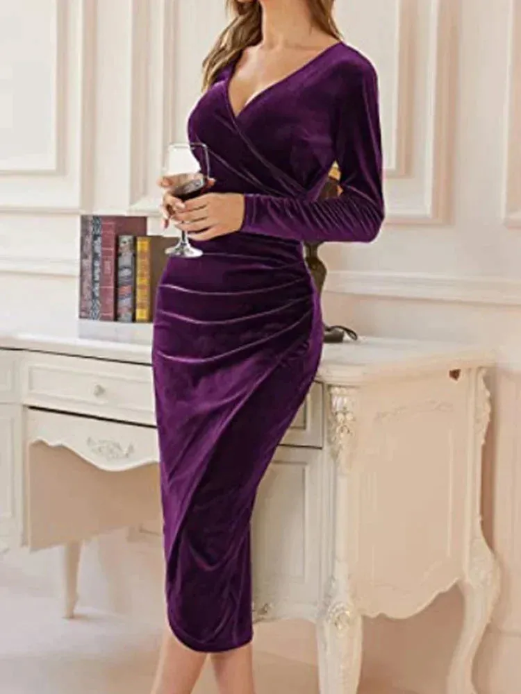 Susana® | Chic velvet dress