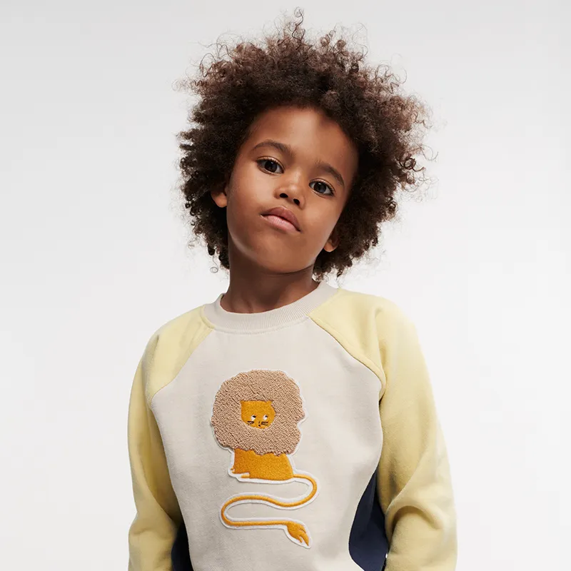 Sweater 'Aude' Circus Lion/Sandy