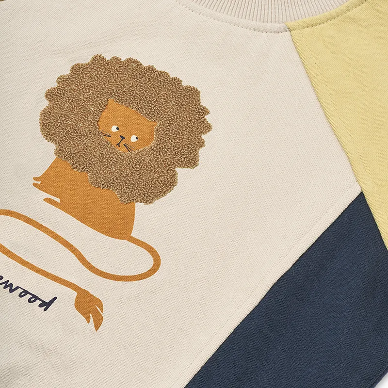 Sweater 'Aude' Circus Lion/Sandy