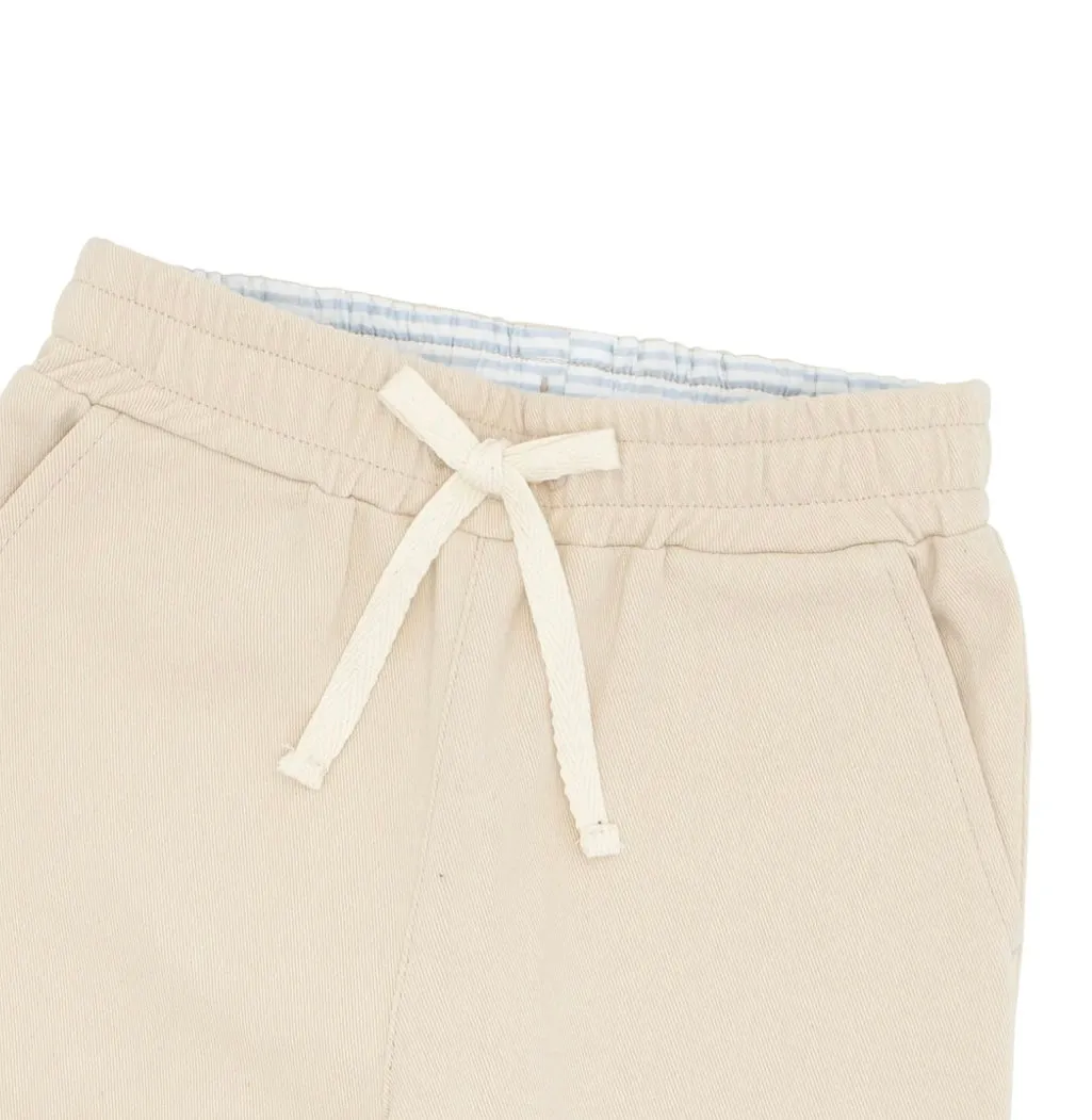 Tan Twill Short