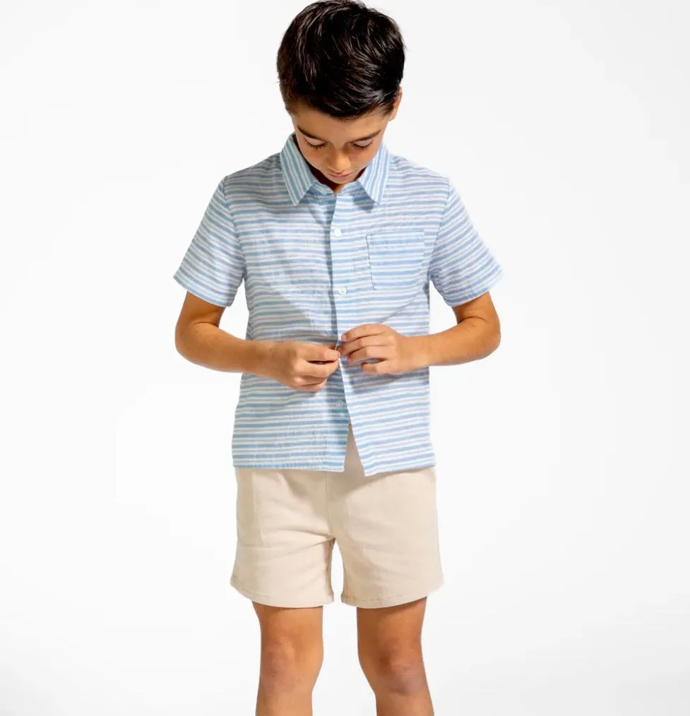 Tan Twill Short
