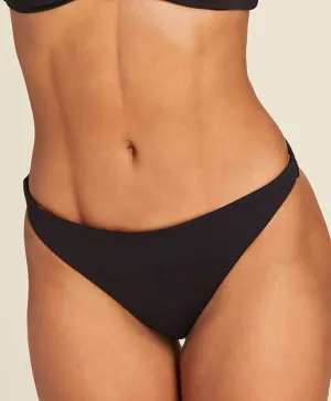 The Archive 90s Cheeky Bikini Bottom - Flat - Black